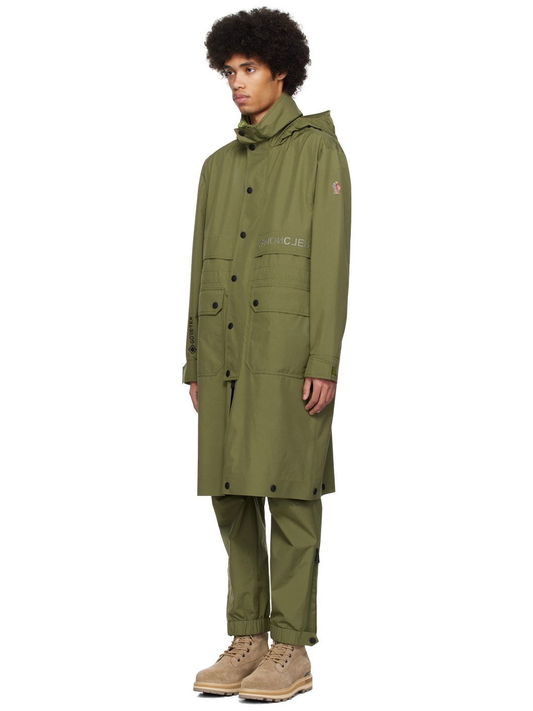 Khaki Steig Coat - 4