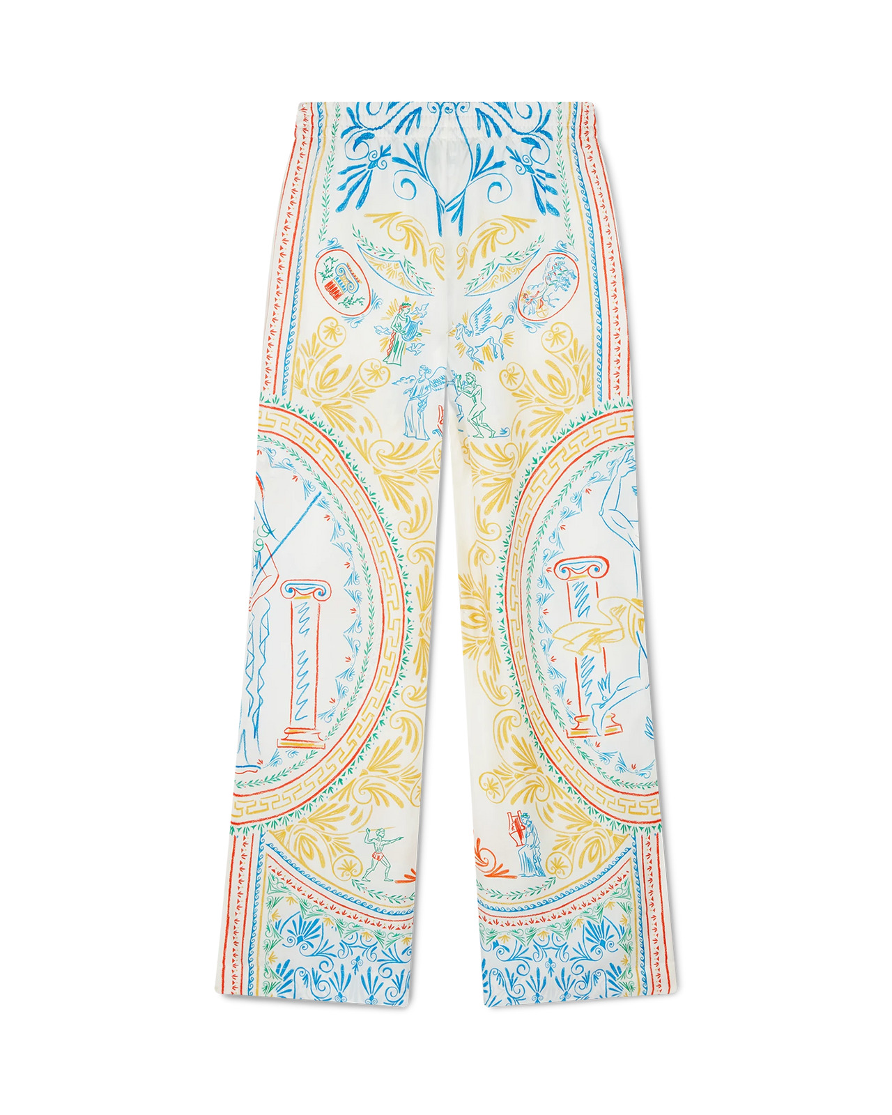 Crayon Vase Silk Trousers | Casablanca Paris - 2