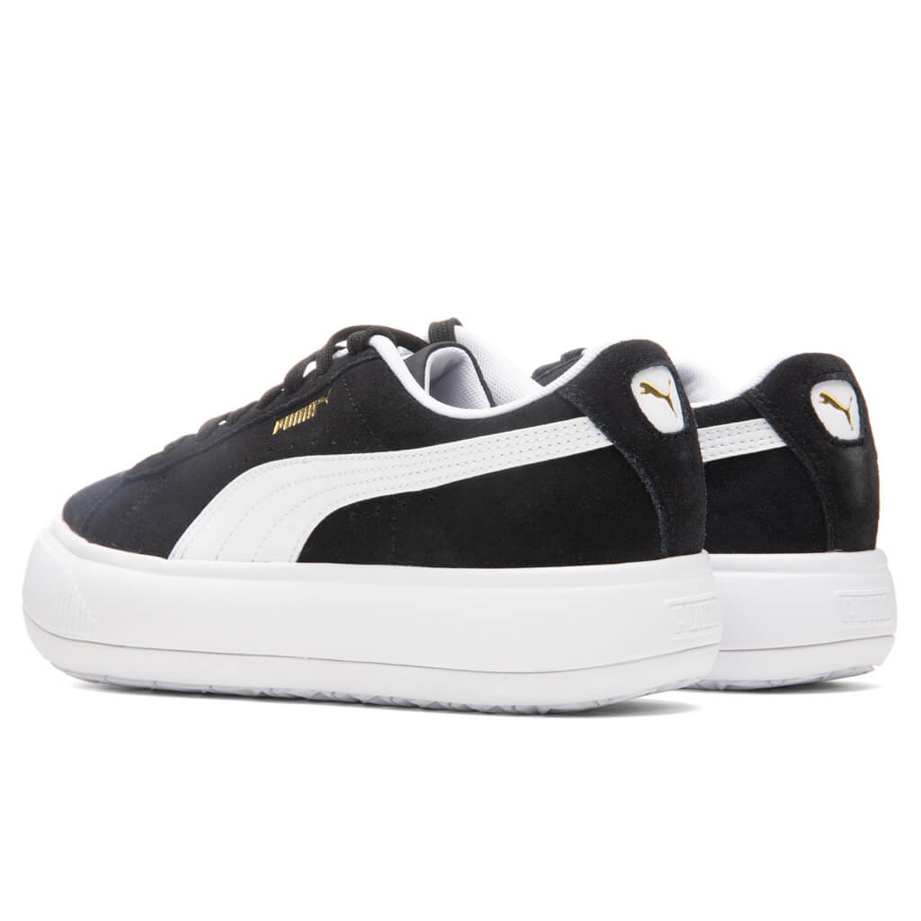 PUMA WOMEN'S SUEDE MAYU - BLACK/WHITE - 3