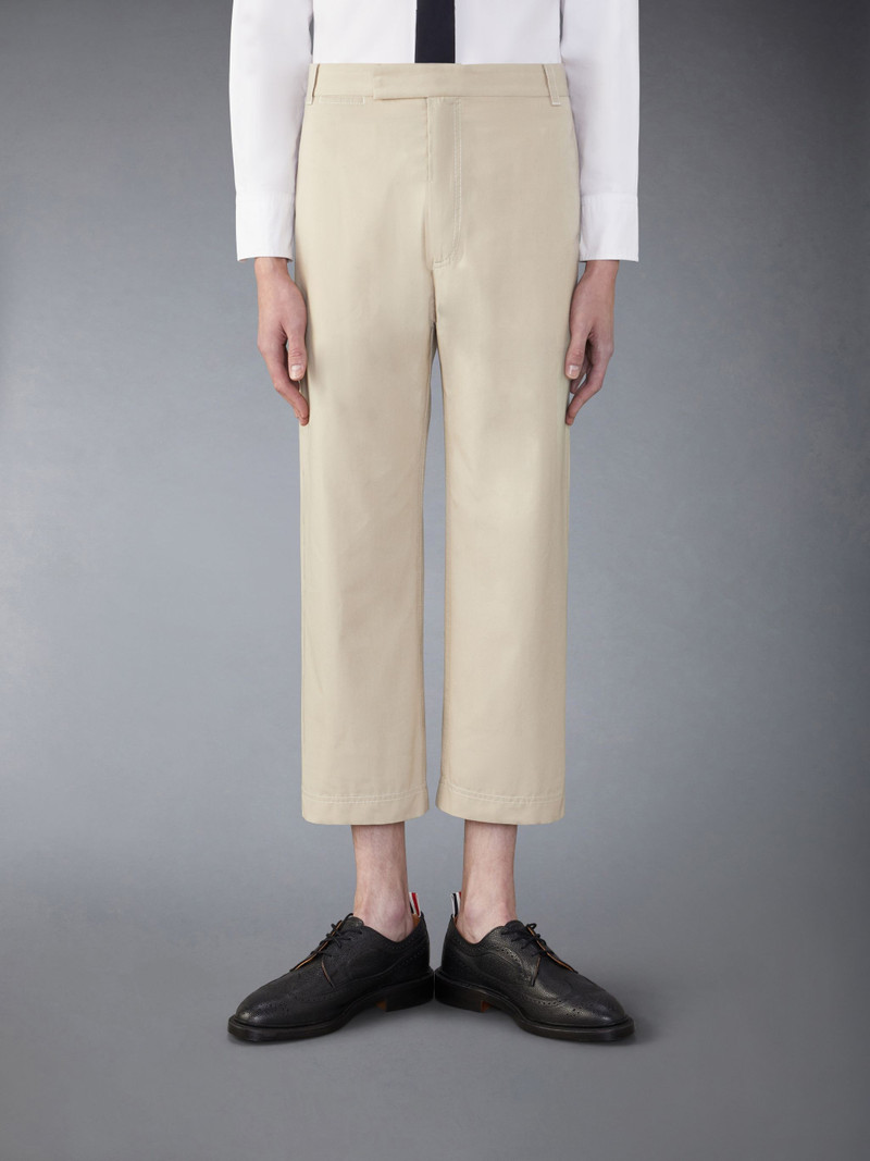 Typewriter Cloth straight trousers 1