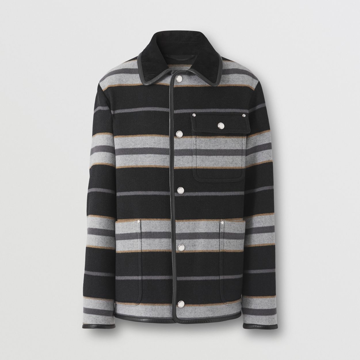 Striped Wool Jacket - 4