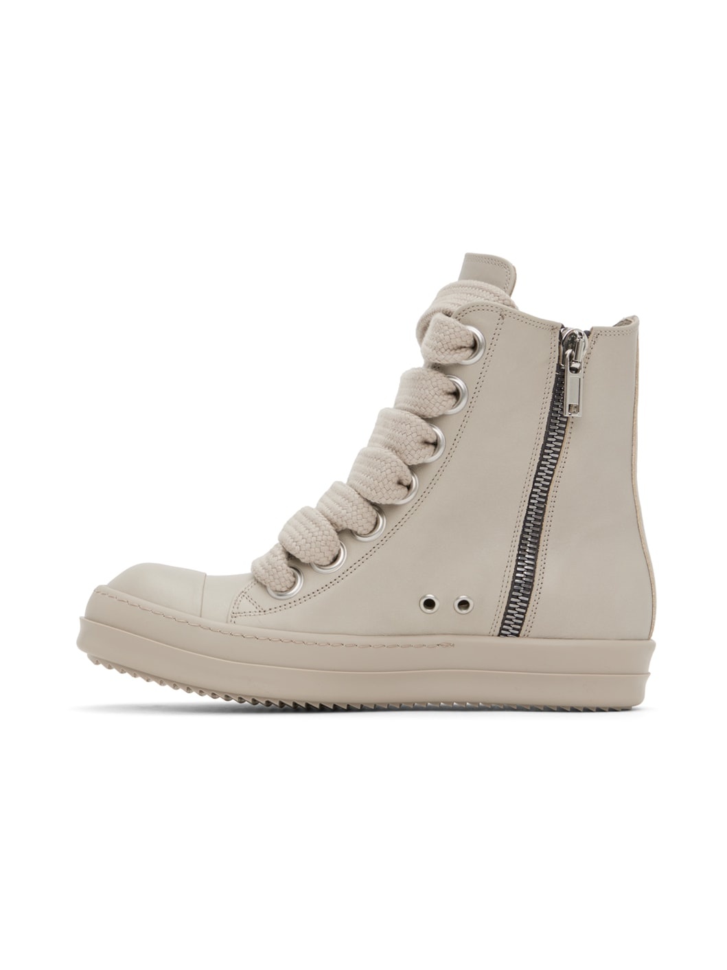 Off-White Washed Calf Sneakers - 3