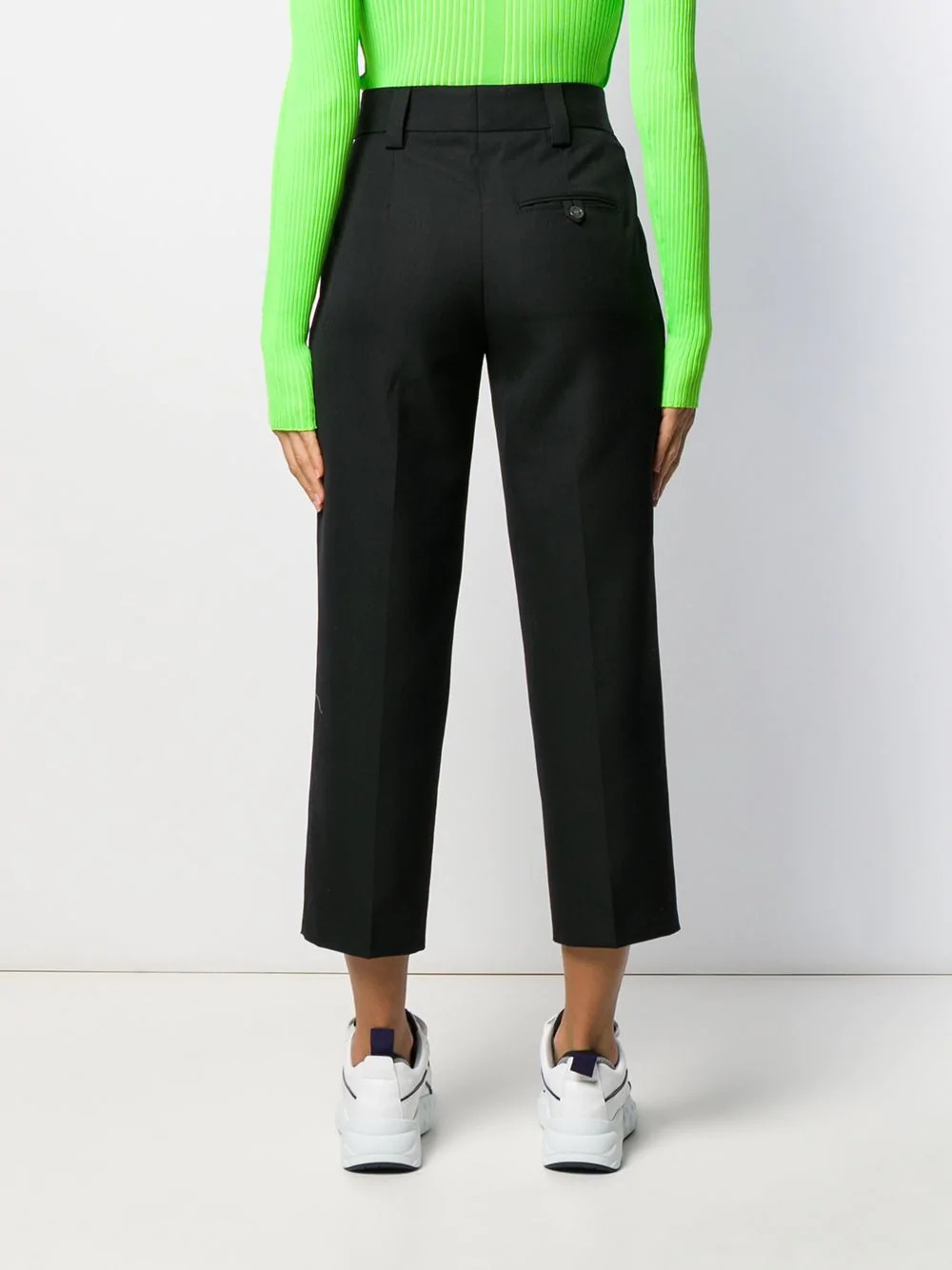 cropped tailored trousers - 4