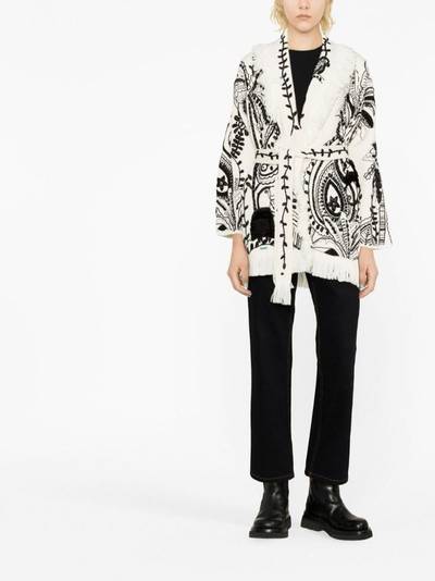 Alanui Oasis Of Imagination embroidered cardigan outlook