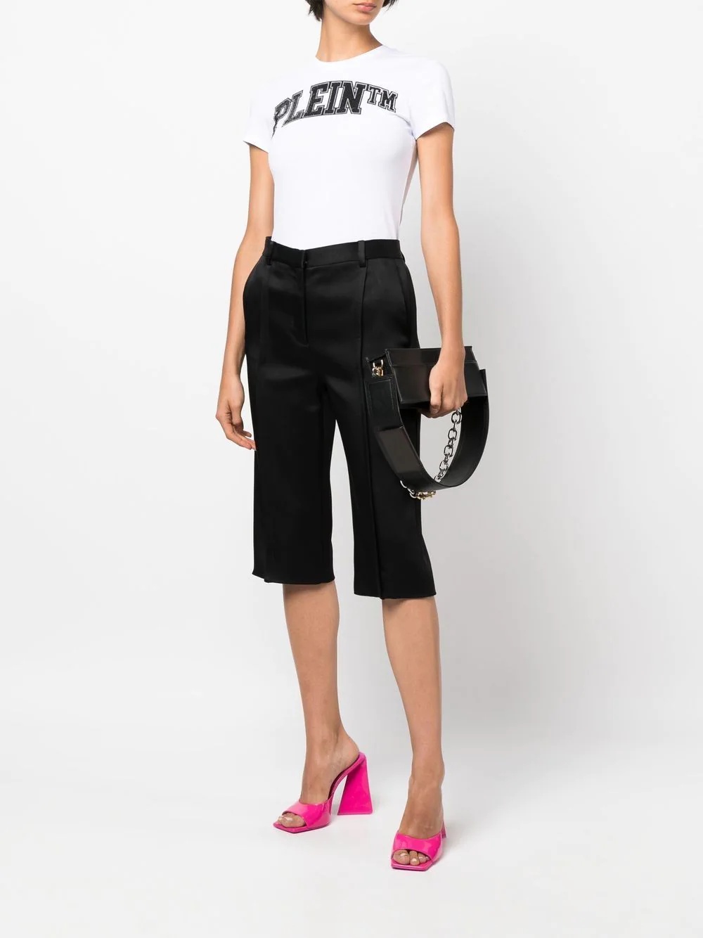 Sexy Pure Crystal embellished T-shirt - 2