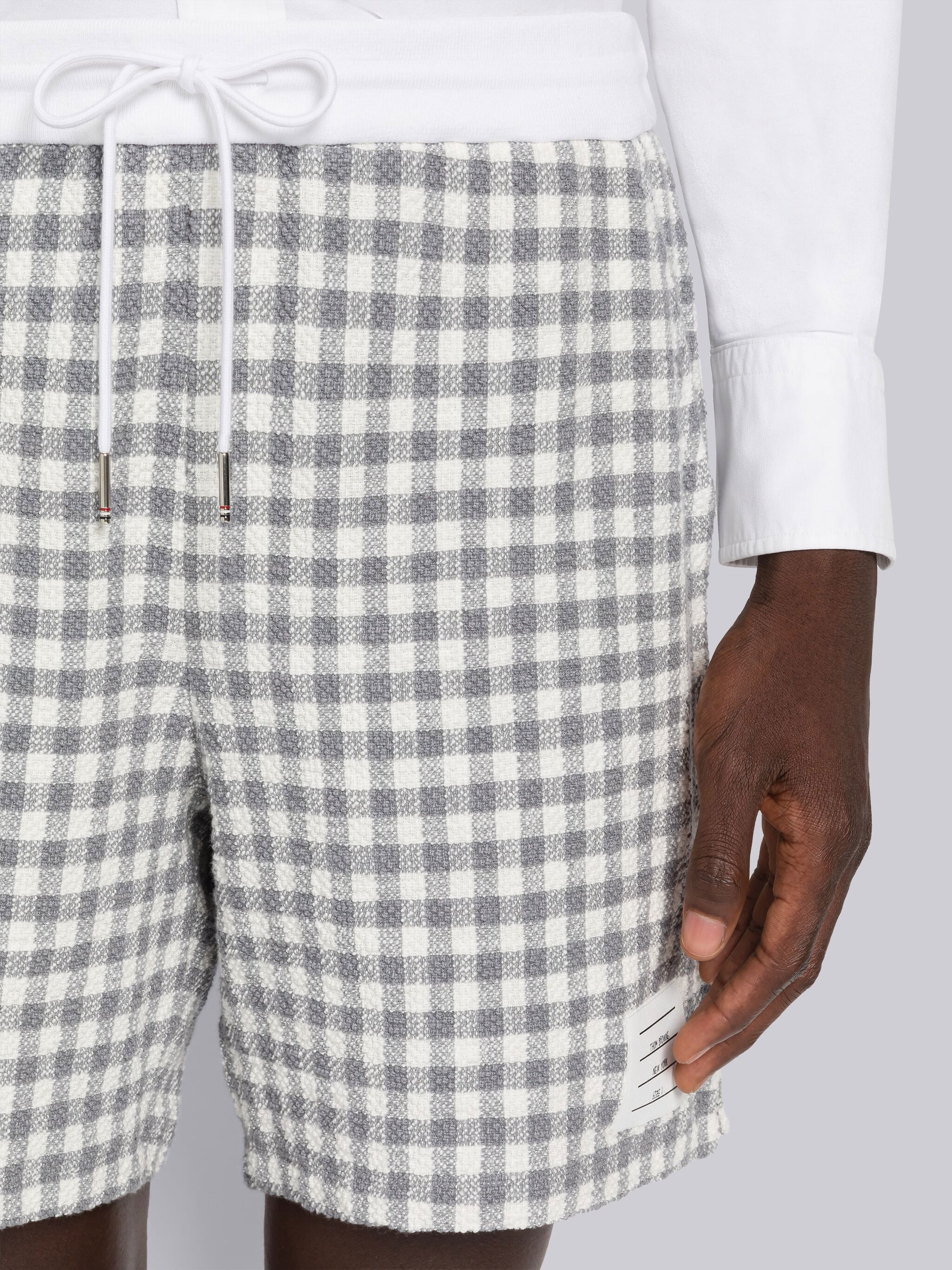Gingham Mid Thigh Summer Short - 5