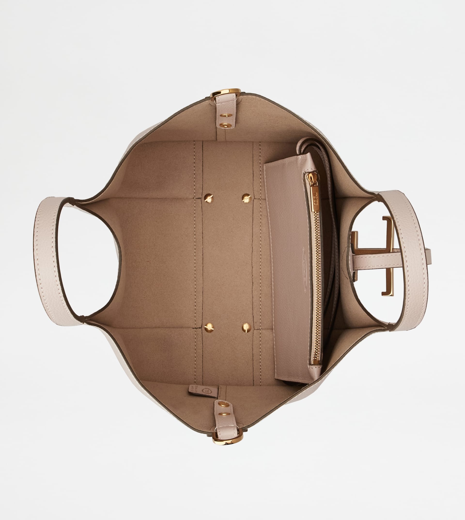 T TIMELESS SHOPPING BAG IN LEATHER MINI - 4