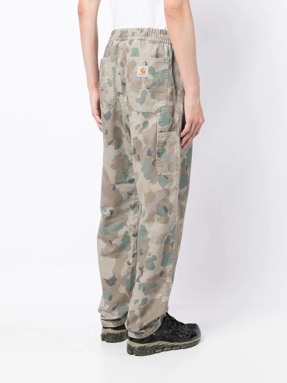 Flint camouflage straight-leg trousers - 4