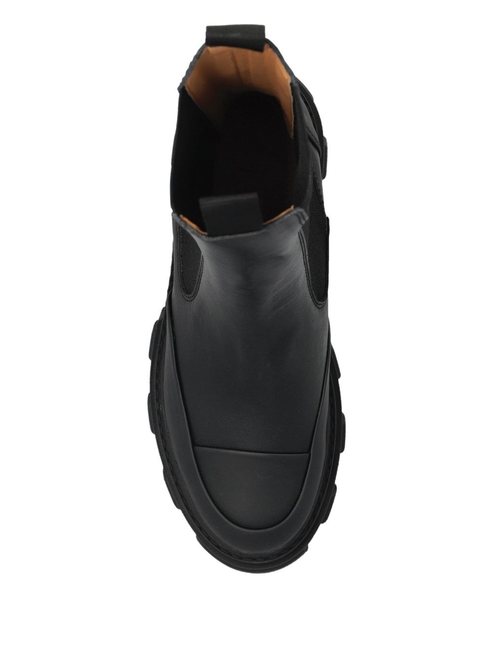 55mm leather ankle boots - 4