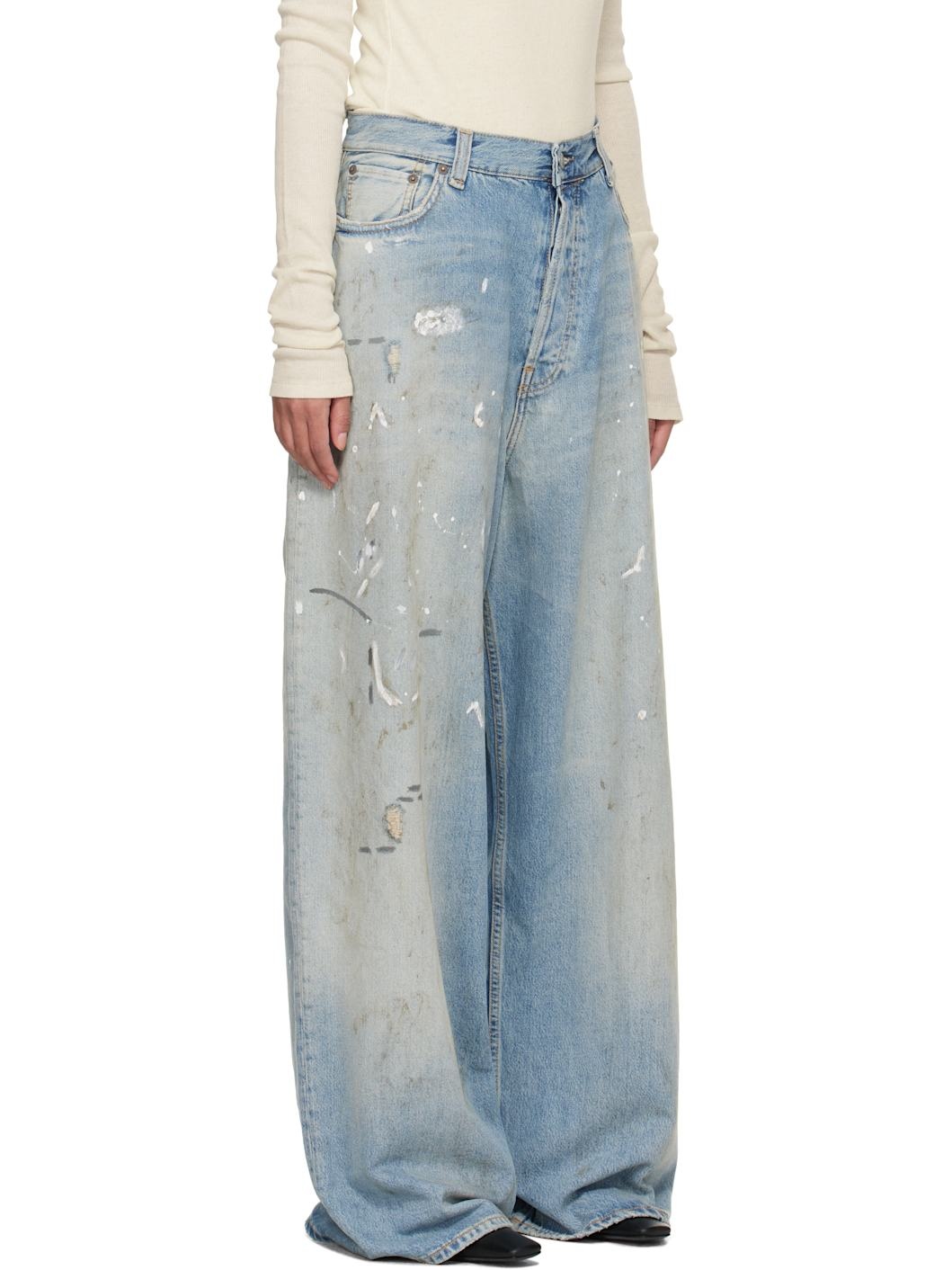 Blue Super Baggy Fit 2023F Jeans - 2