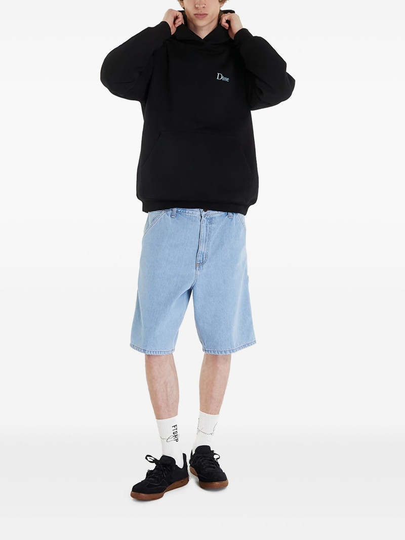 Dime small-logo hoodie outlook