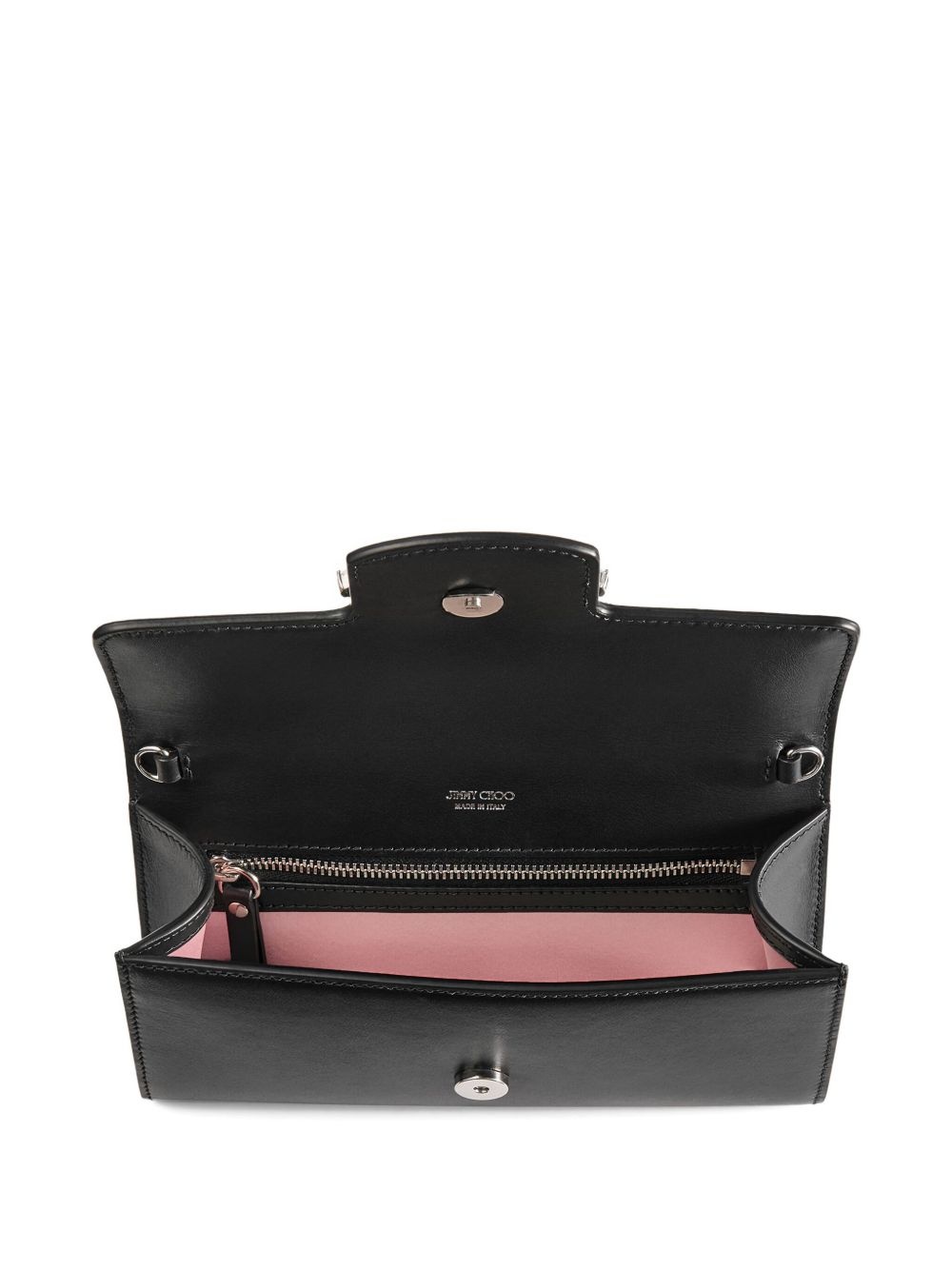 Bing crystal-embellished wallet-on-chain - 5