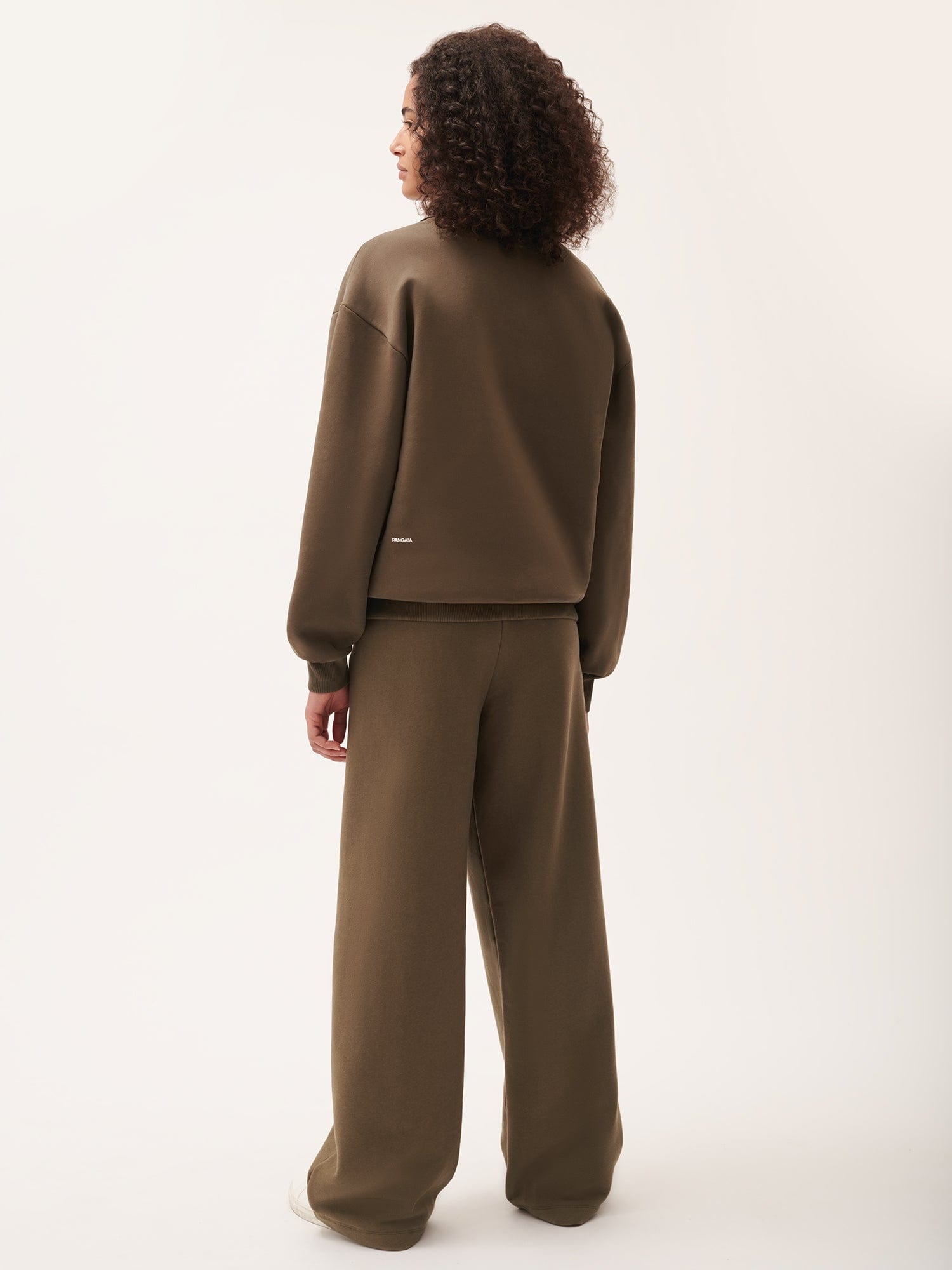 Womens DNA Straight Leg Track Pants - Cacoa Brown - 3