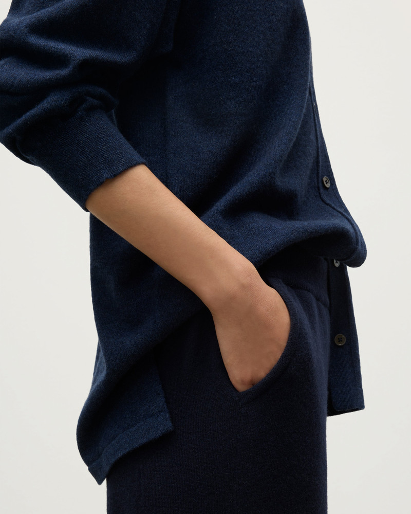 Munro Navy Cashmere Shirt 7