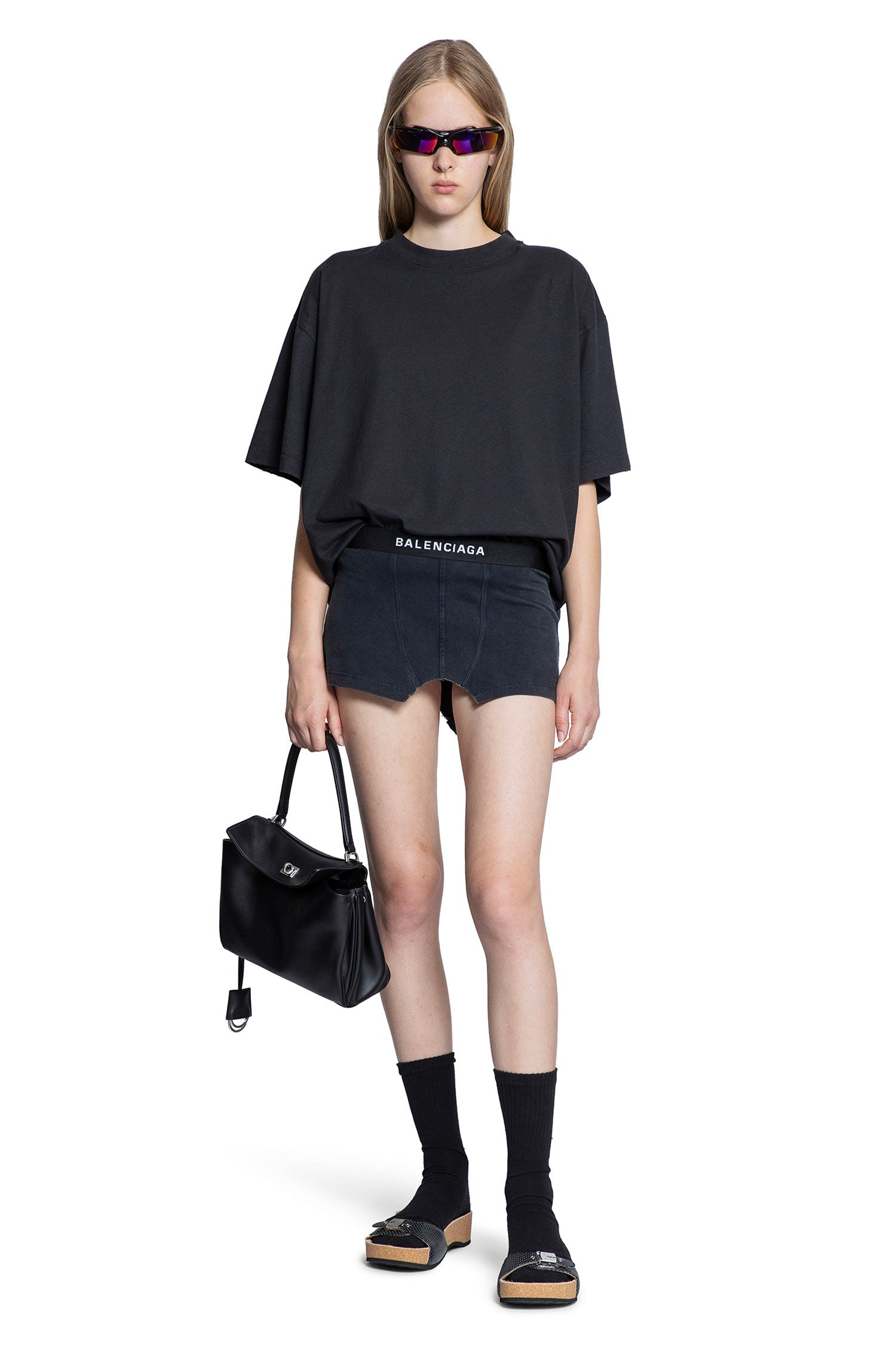 Blackletter-Script-Oversized-T-Shirt - 5