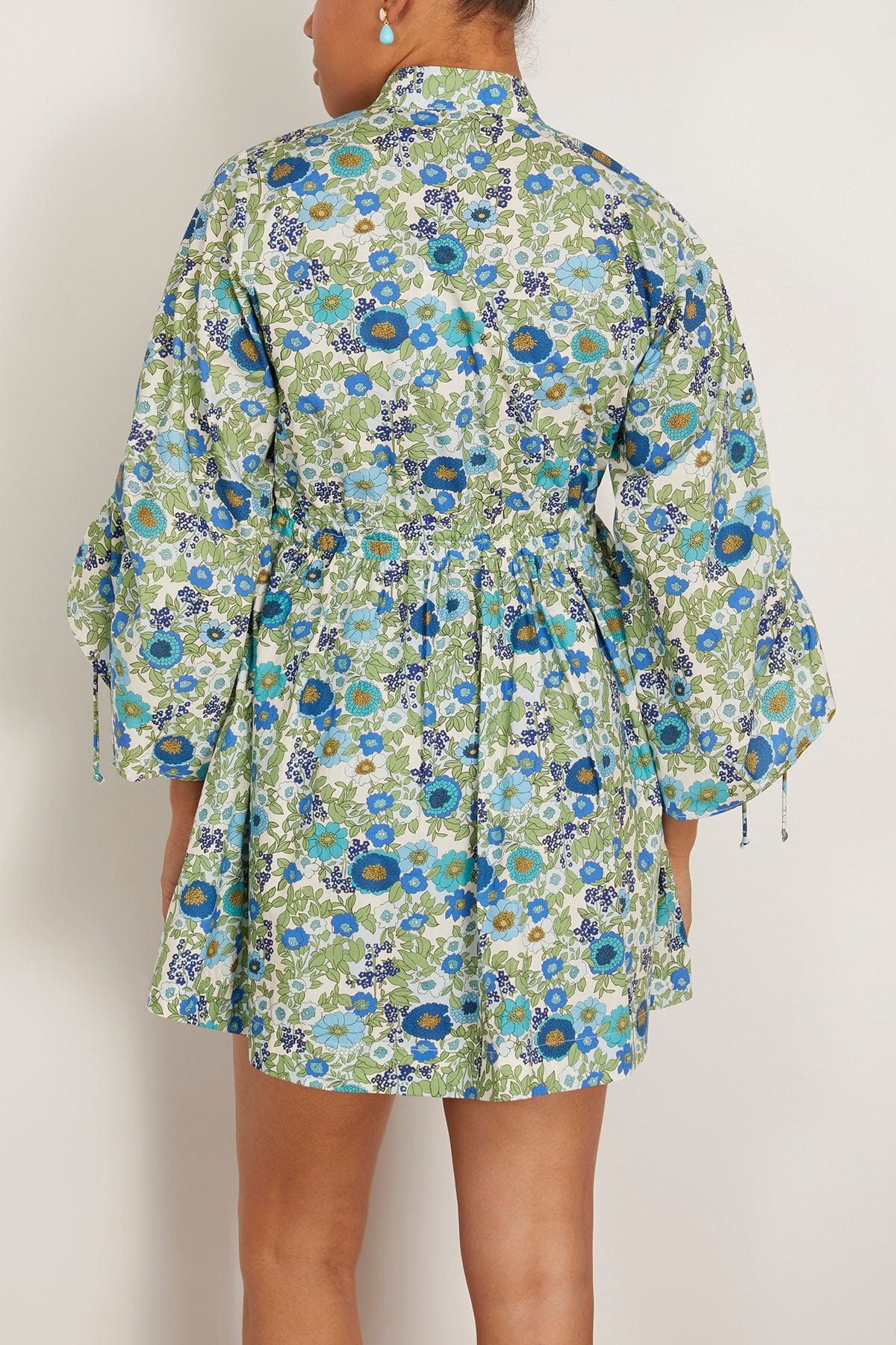 Pam Mini Dress in Blue - 4