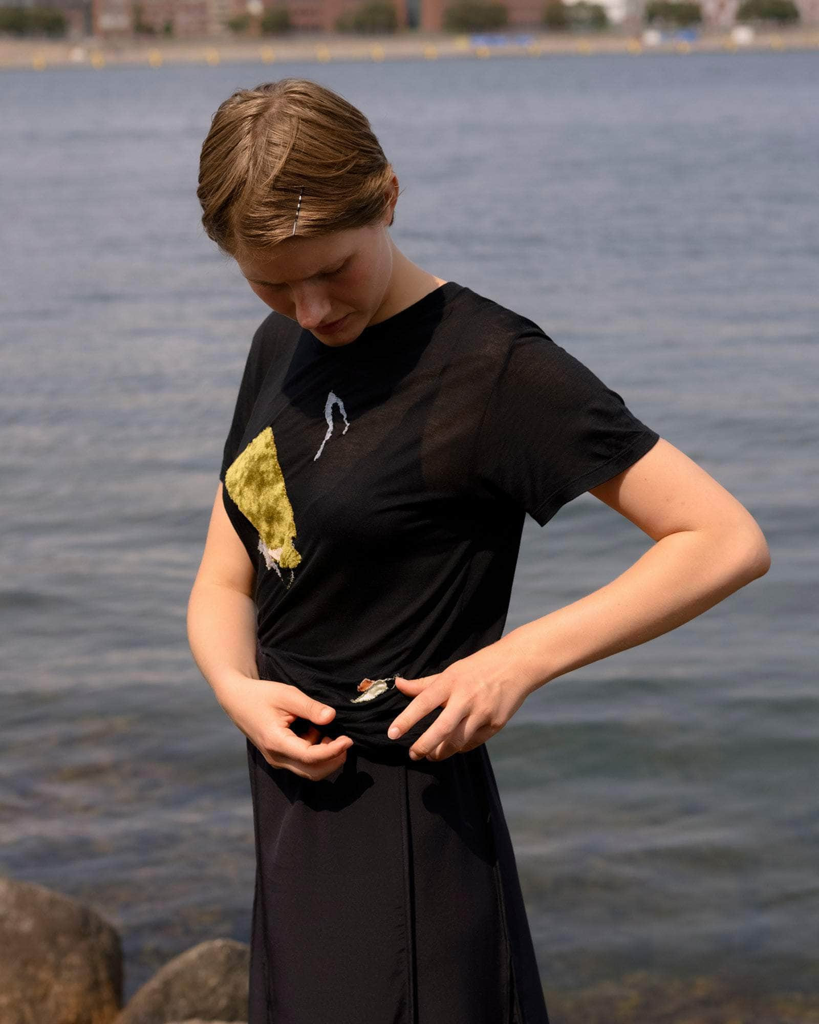 Repair - Tee Shirt No.126 - Deadstock Lyocell - 4