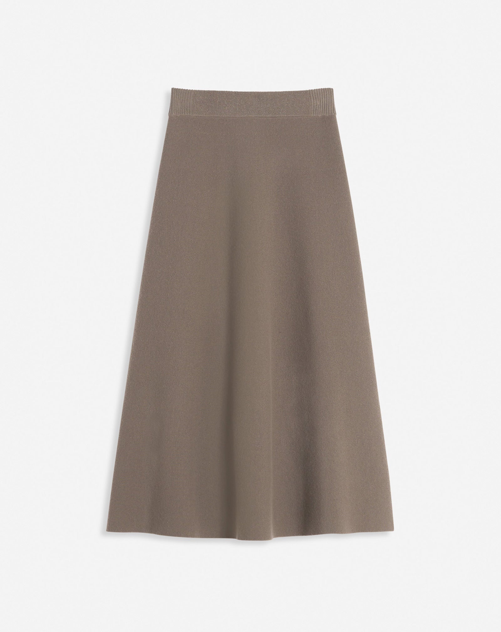 FLARED MIDI SKIRT - 1