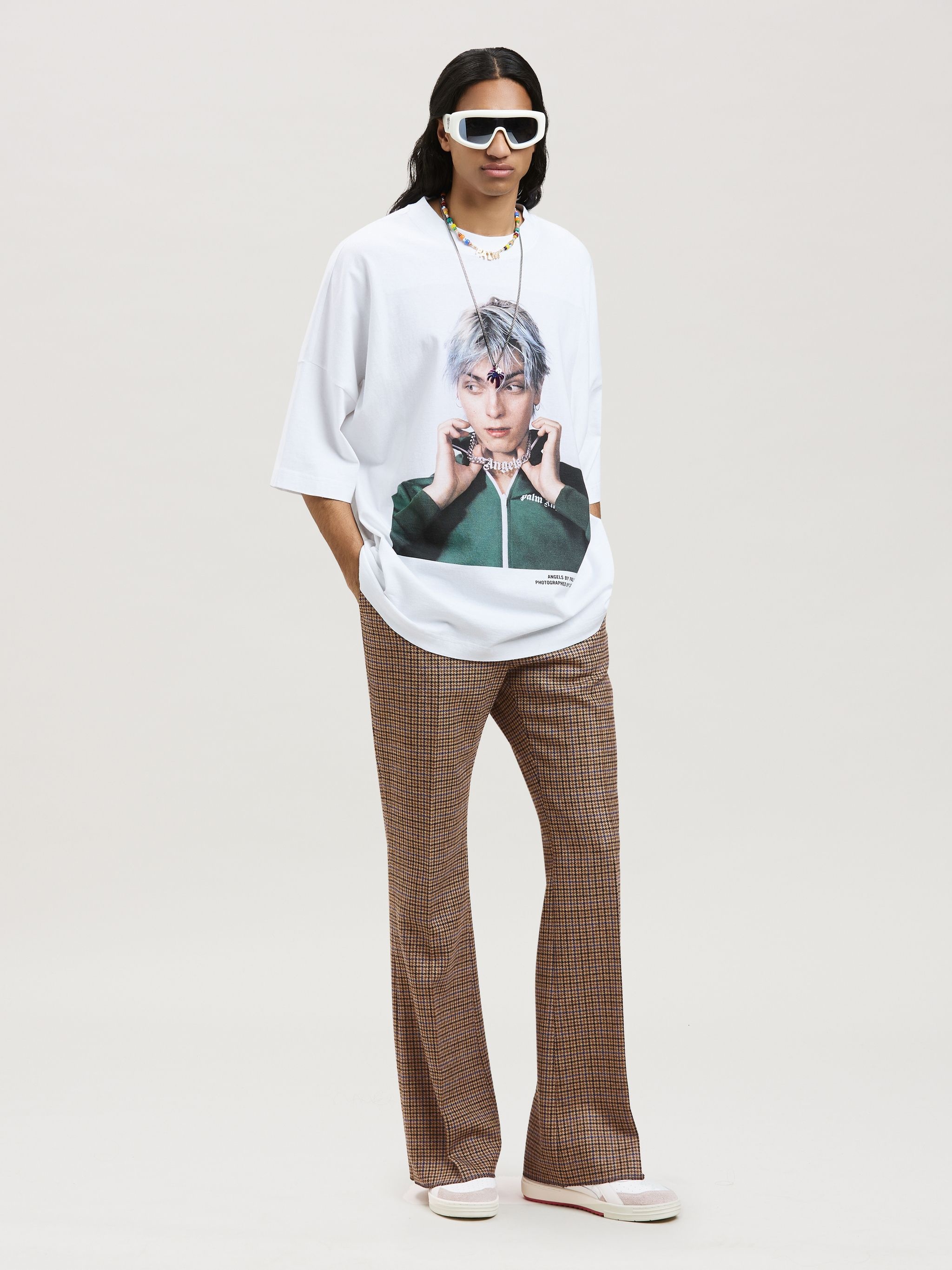 CHECK SUIT PANTS - 2