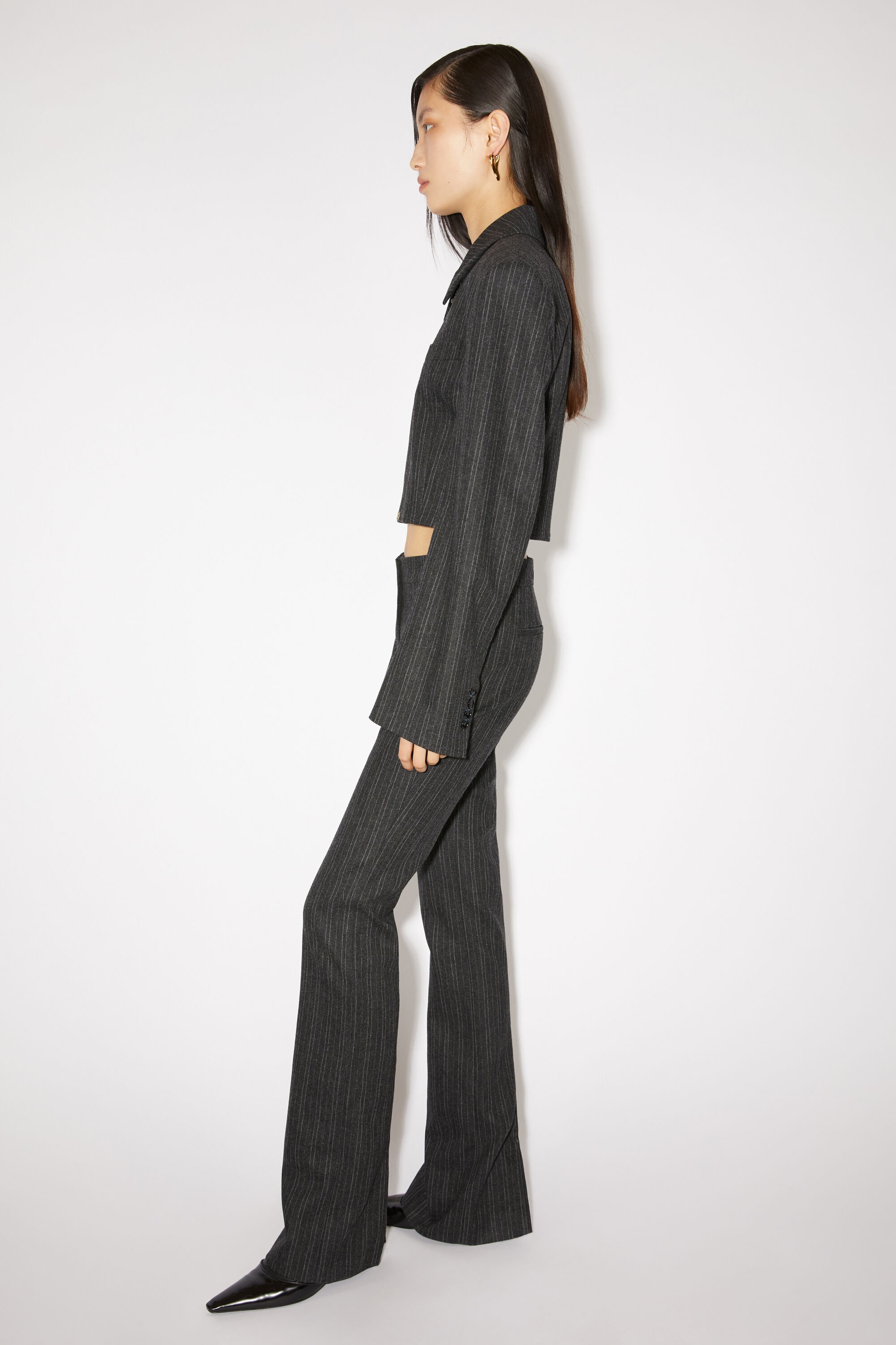 Tailored jacket - Charcoal Grey - 4
