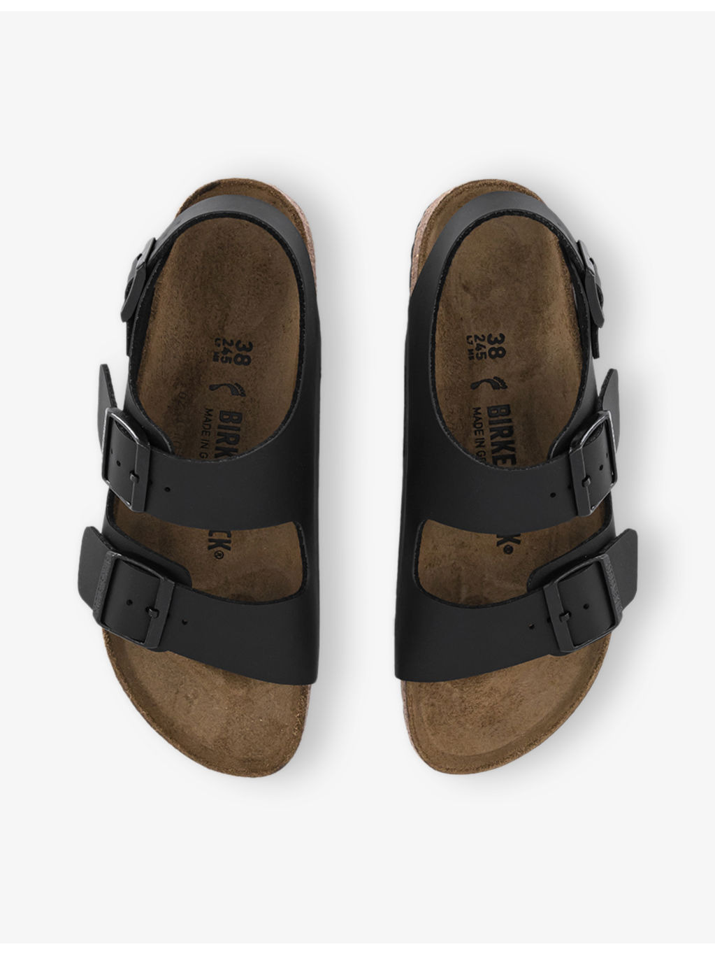 Milano buckle-detail leather sandals - 2