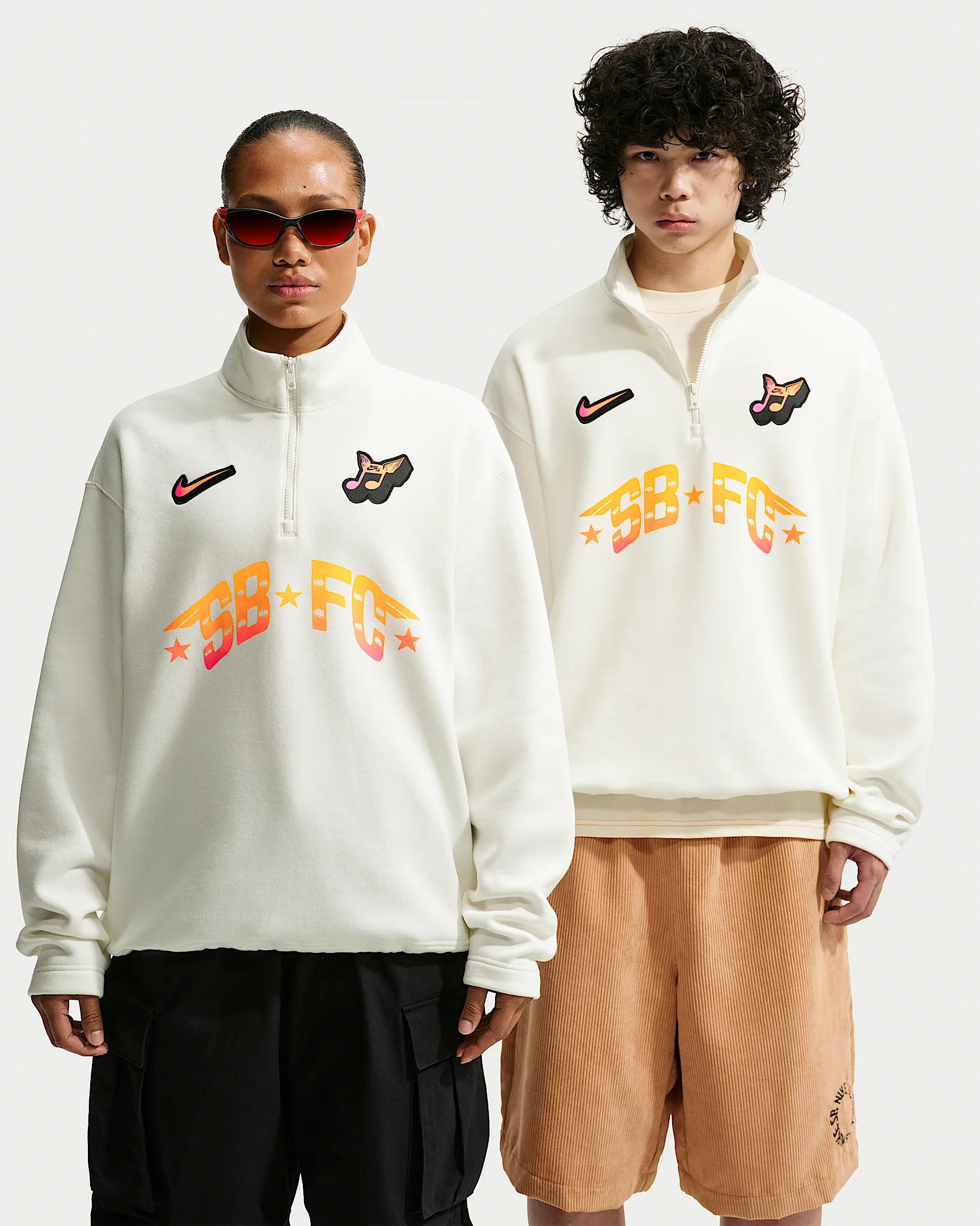 Nike SB Skate 1/2-Zip Fleece Crew-Neck Sweatshirt - 1