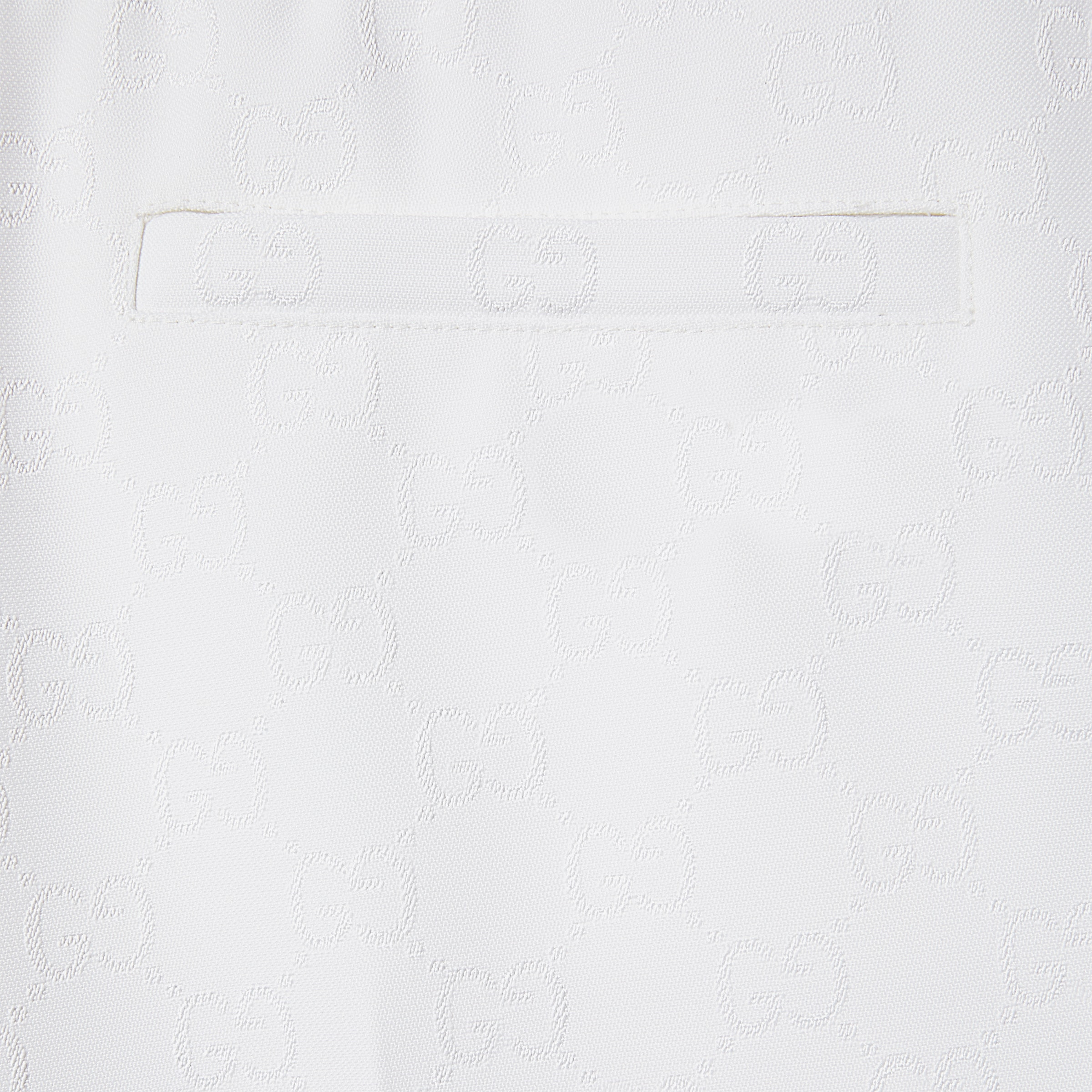 GG jacquard pants - 7