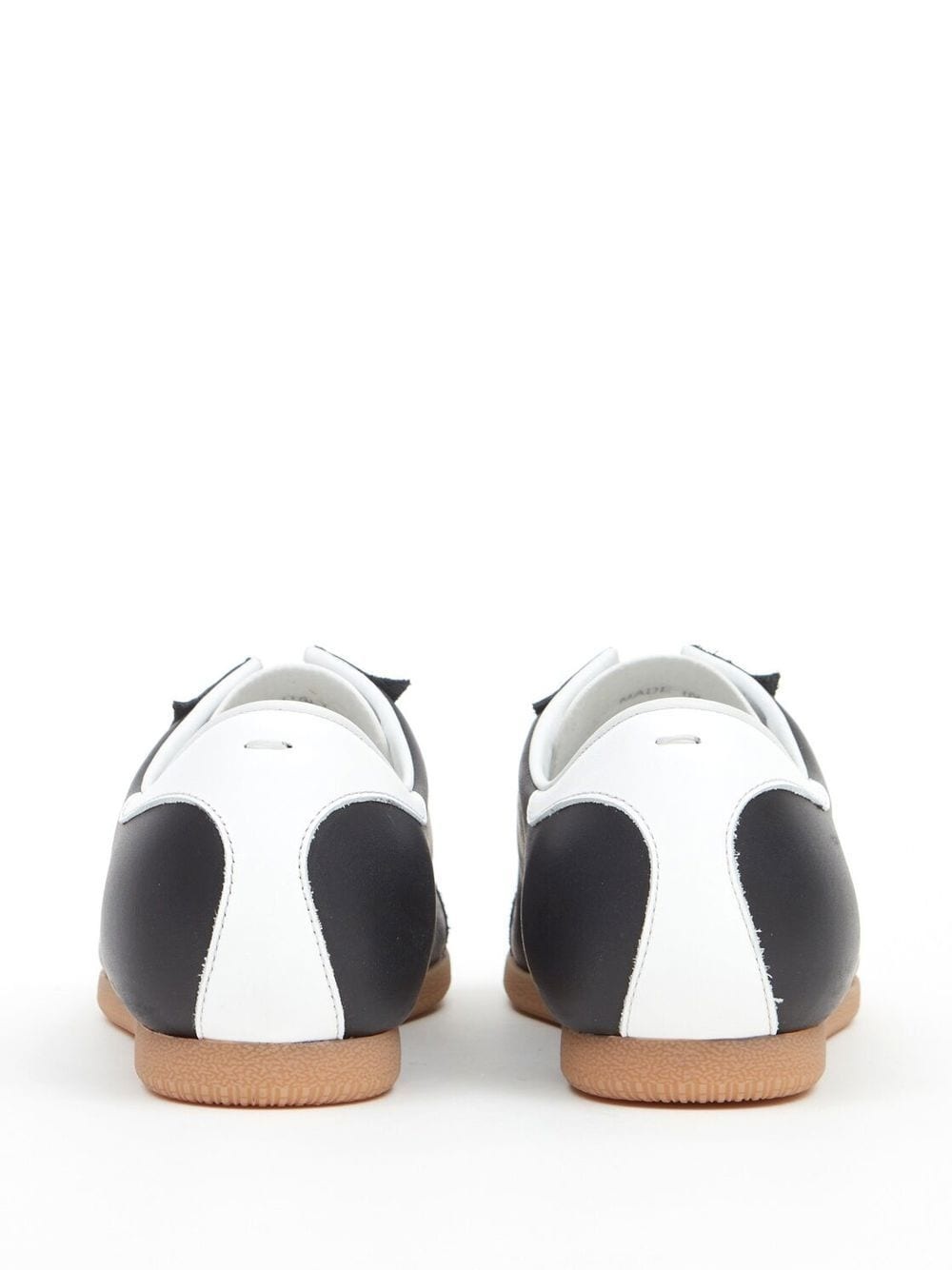 panelled low-top sneakers - 3