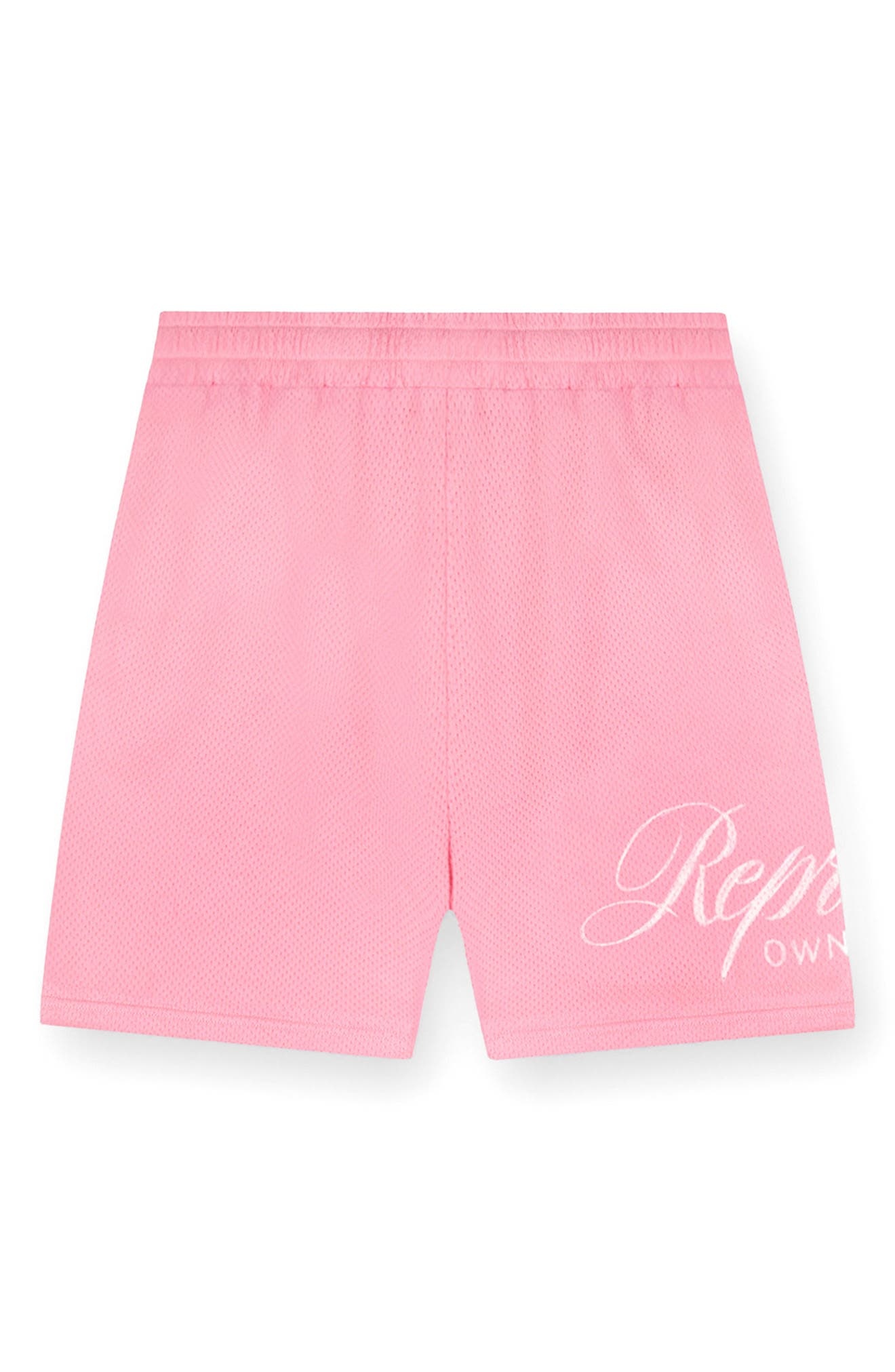 Represent Owners' Club Cotton Mesh Drawstring Shorts in Pink at Nordstrom - 5