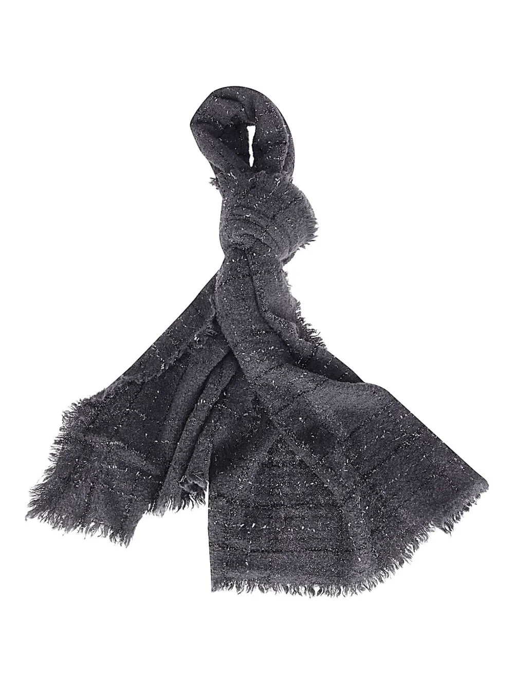 Adrienne fringed scarf - 1