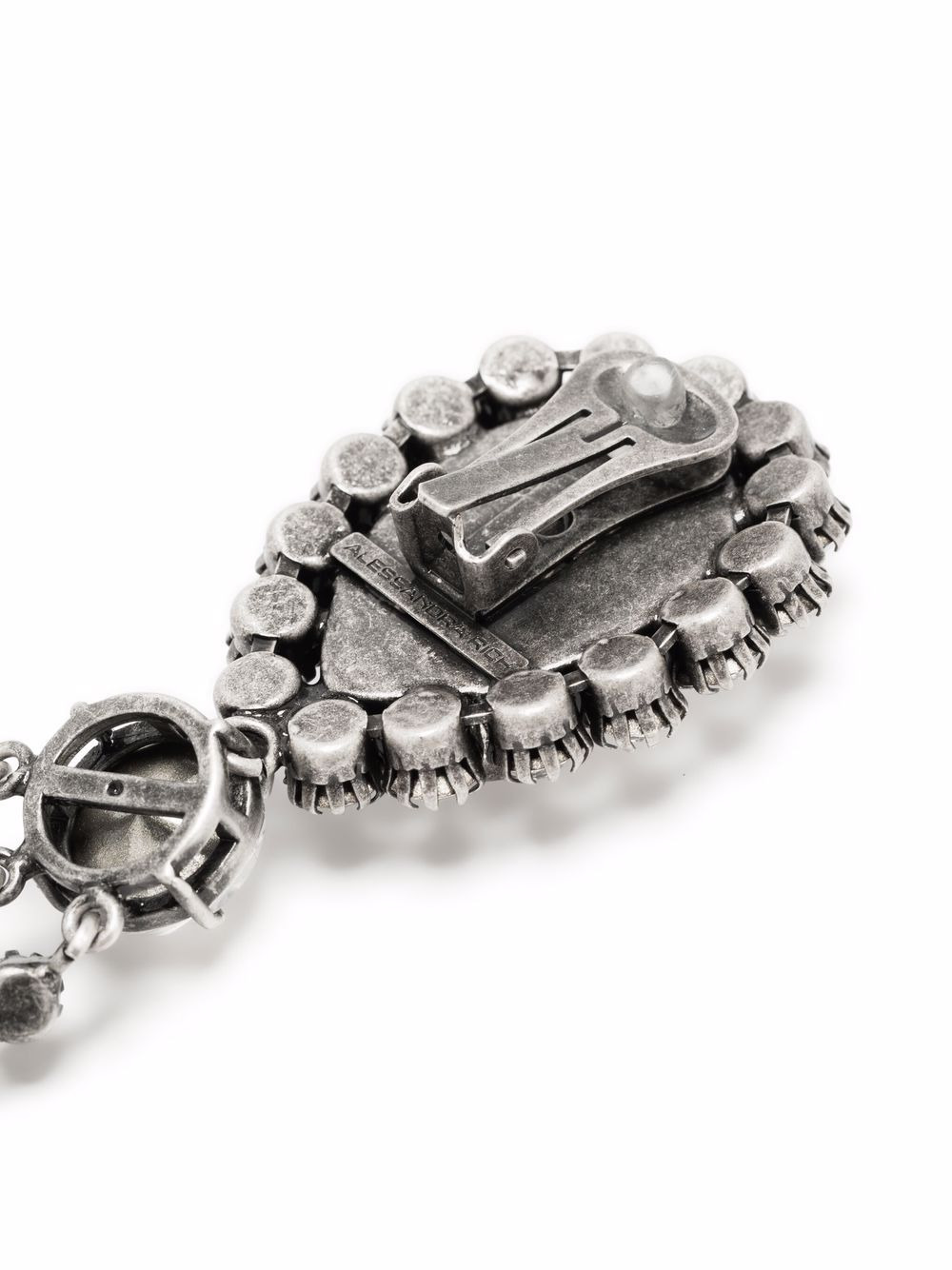 crystal drop earrings - 3