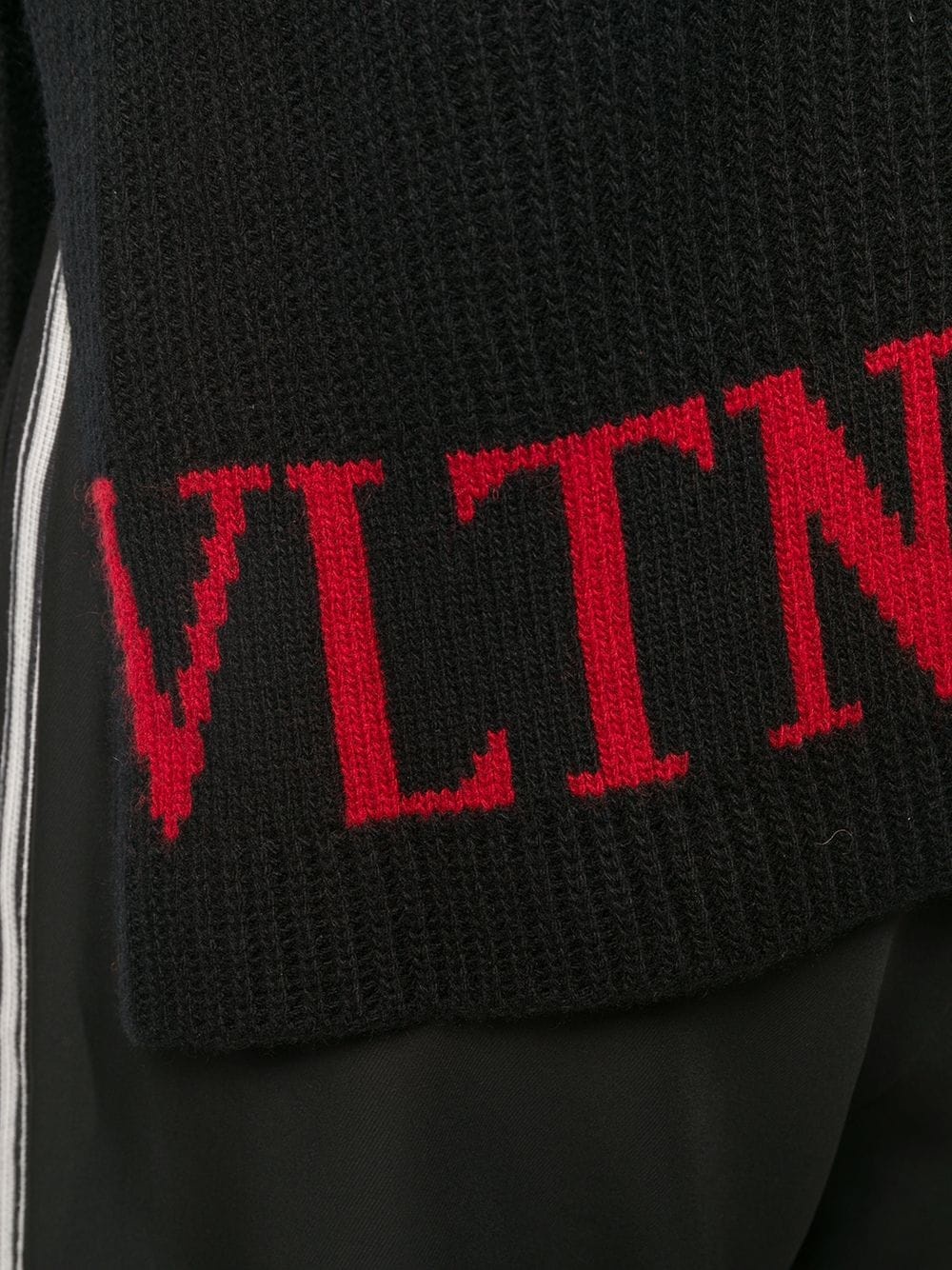 VLTN jacquard knit sweater - 6