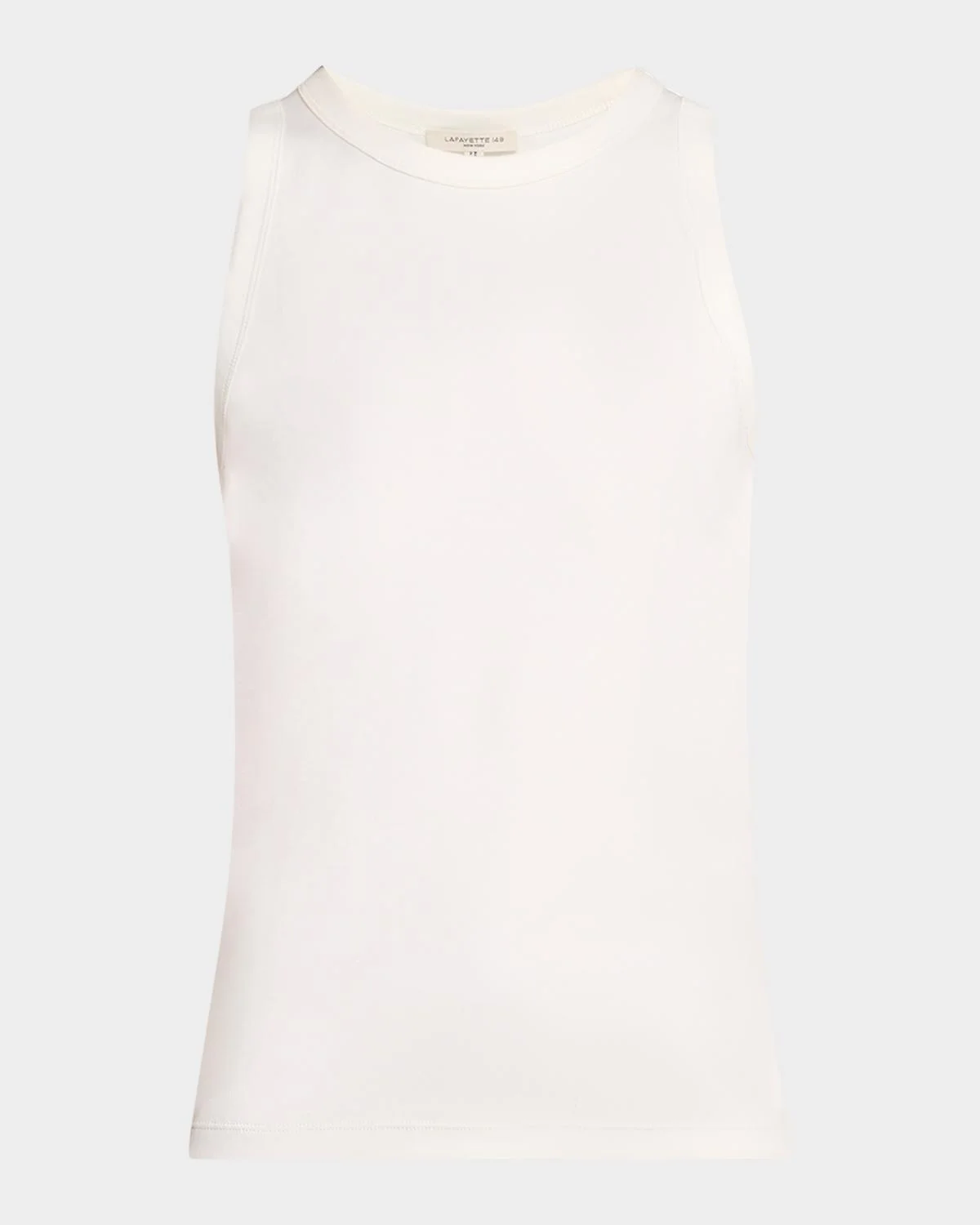 Swiss Cotton Rib Racerback Tank - 1