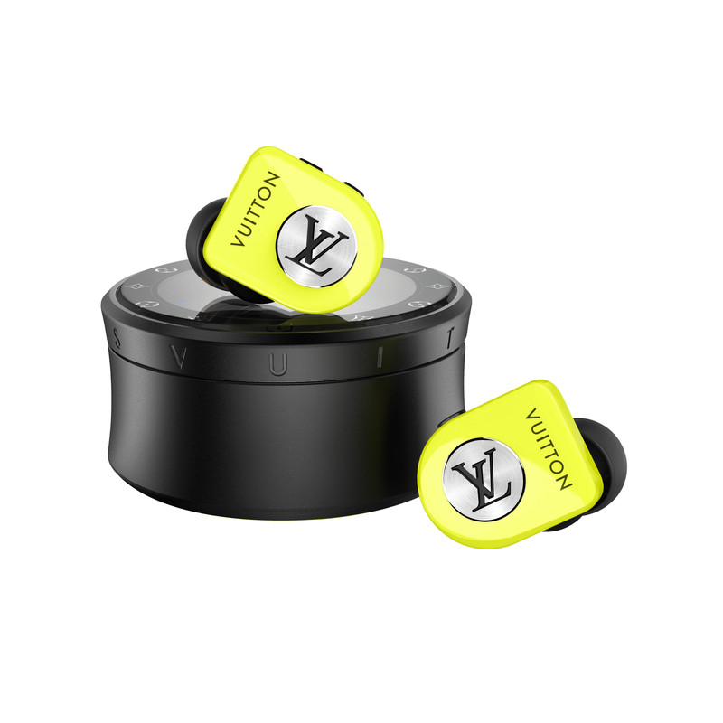 Louis Vuitton Horizon Wireless Earphones - Fluorescent Yellow 1
