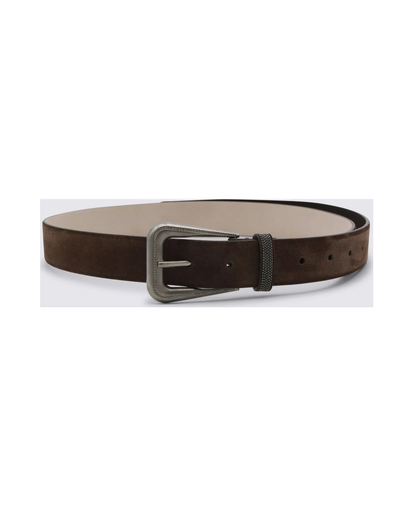 Brown Leather Belt - 1