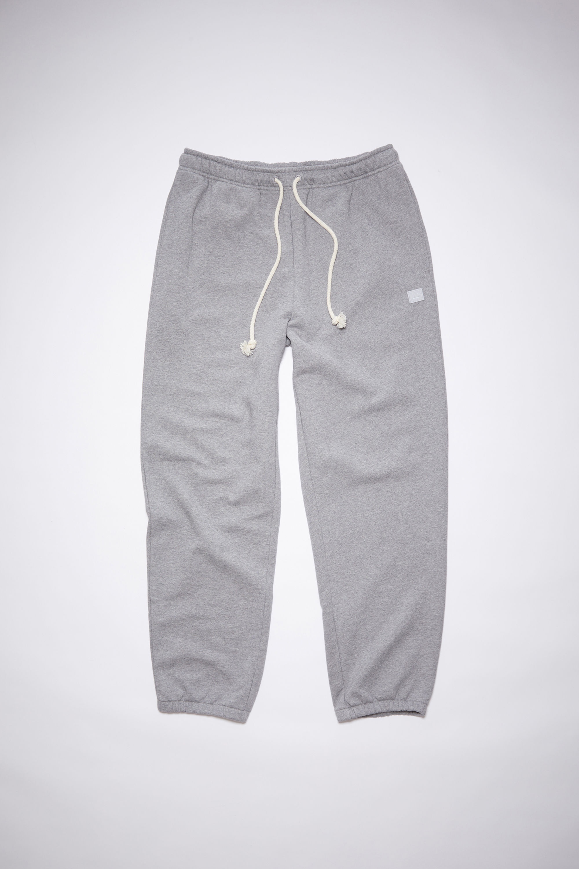 Fleece sweatpants - Light Grey Melange - 6