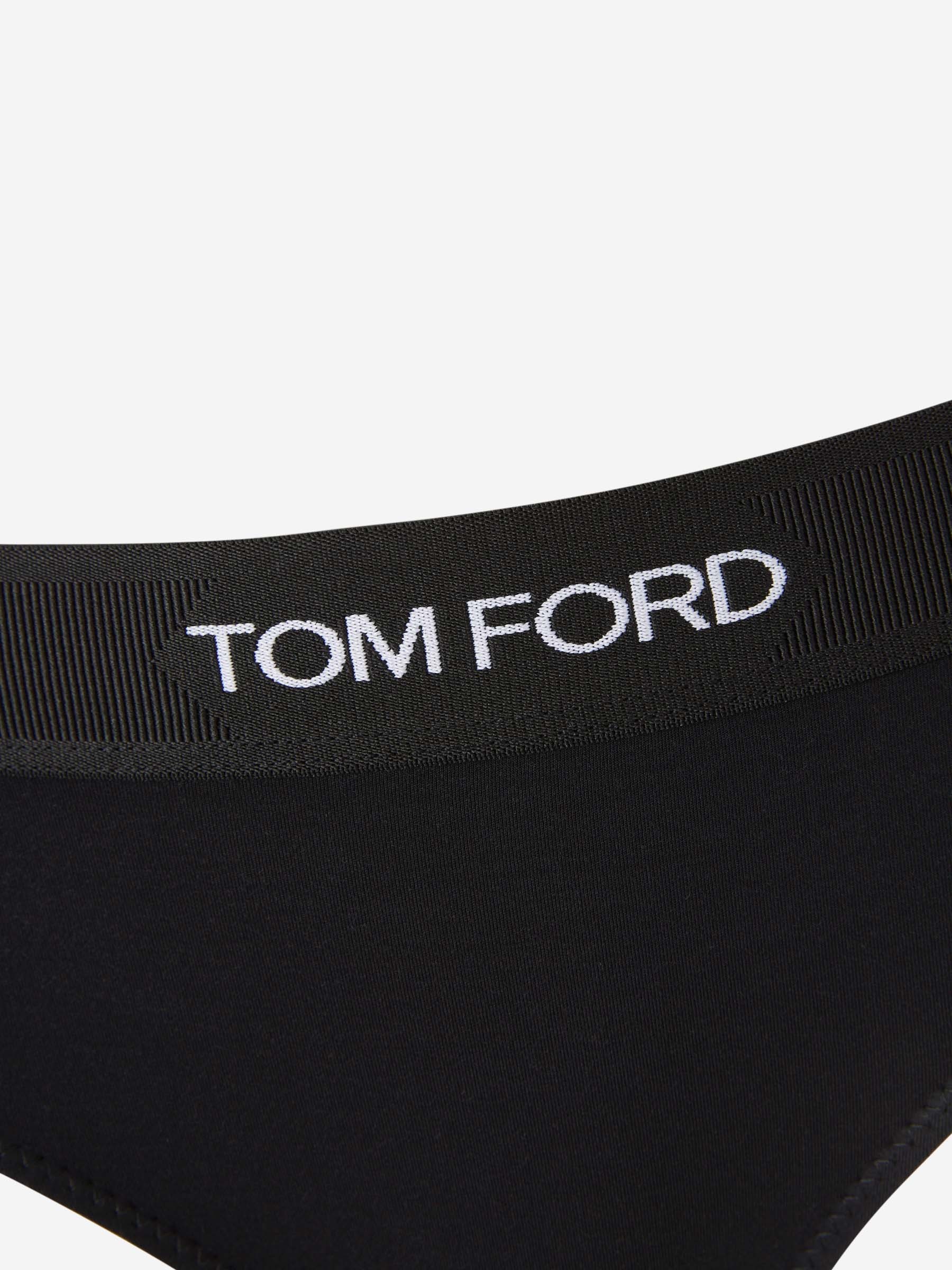 LOGO JACQUARD PANTIES - 3