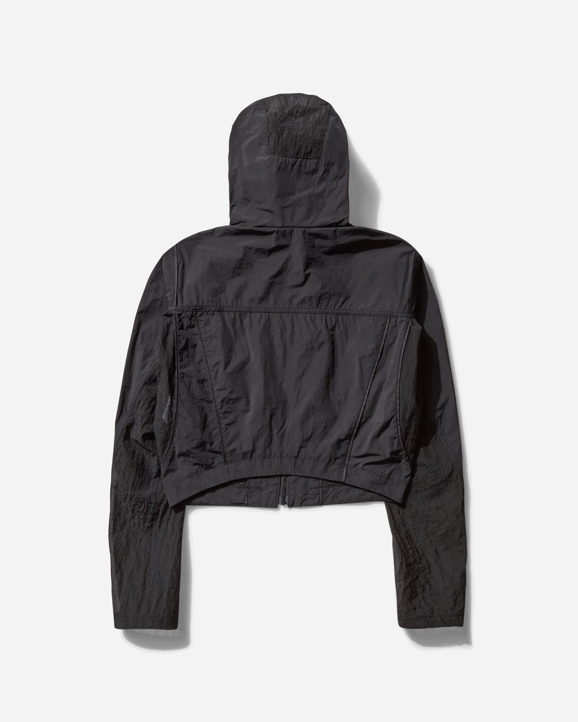 Women's Paneled Crop Jacket Black - 2
