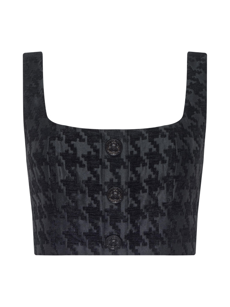 Maylin Houndstooth Top 1