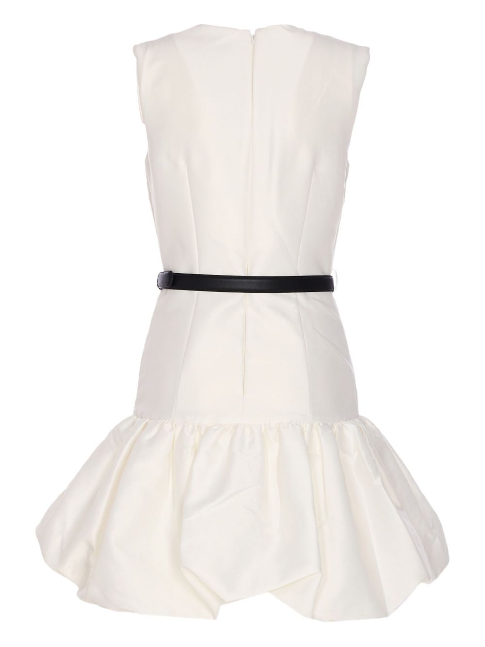 ruffled hem mini dress - 2