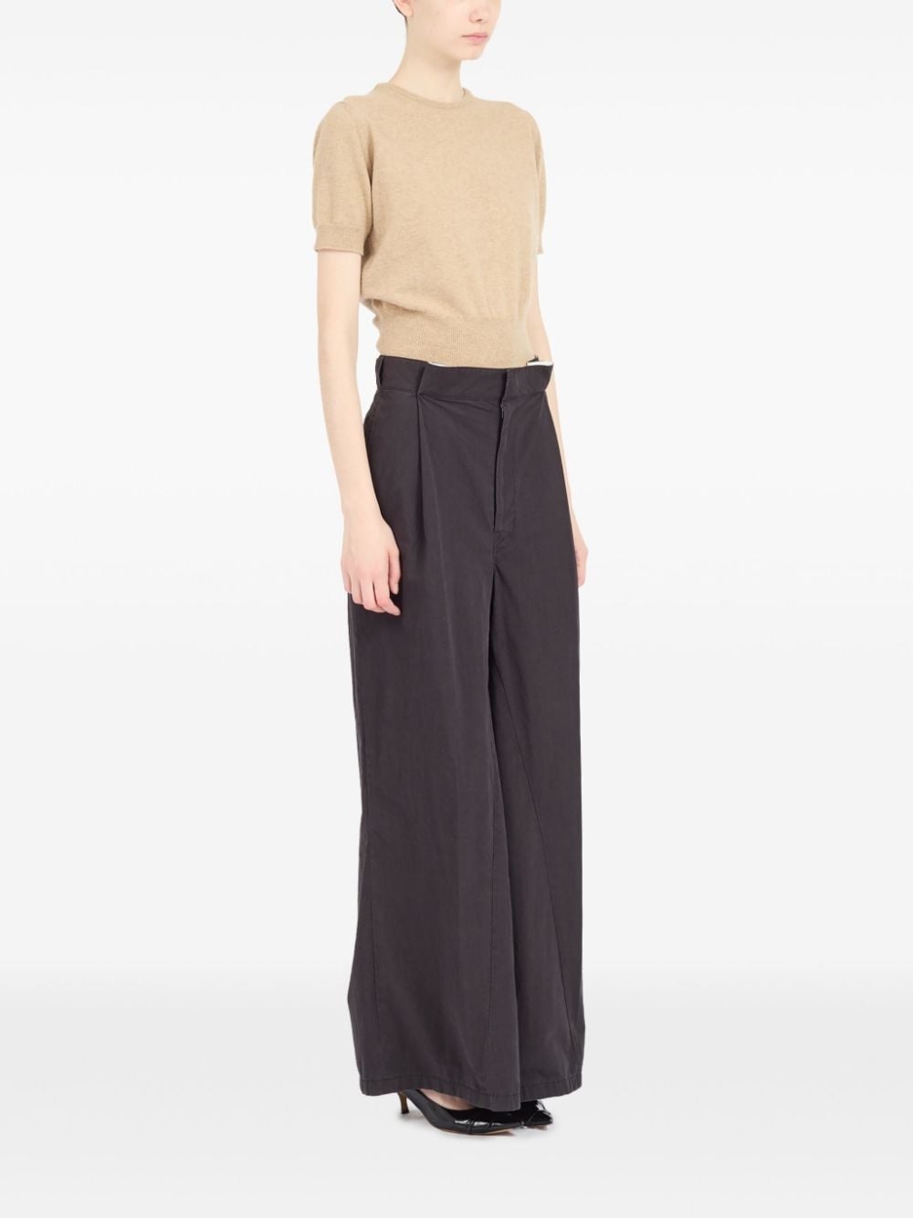 crew-neck virgin wool jumper - 3