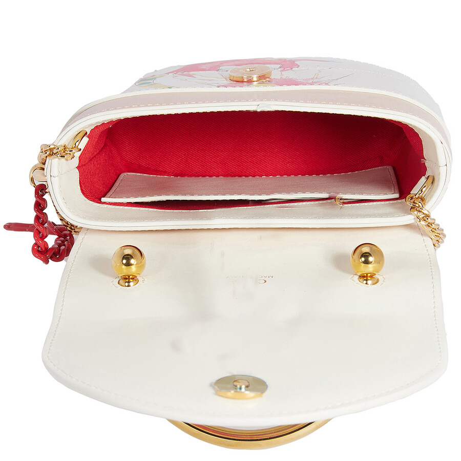 Chloe Small Aby Lock Printed Leather Shoulder Bag - 5