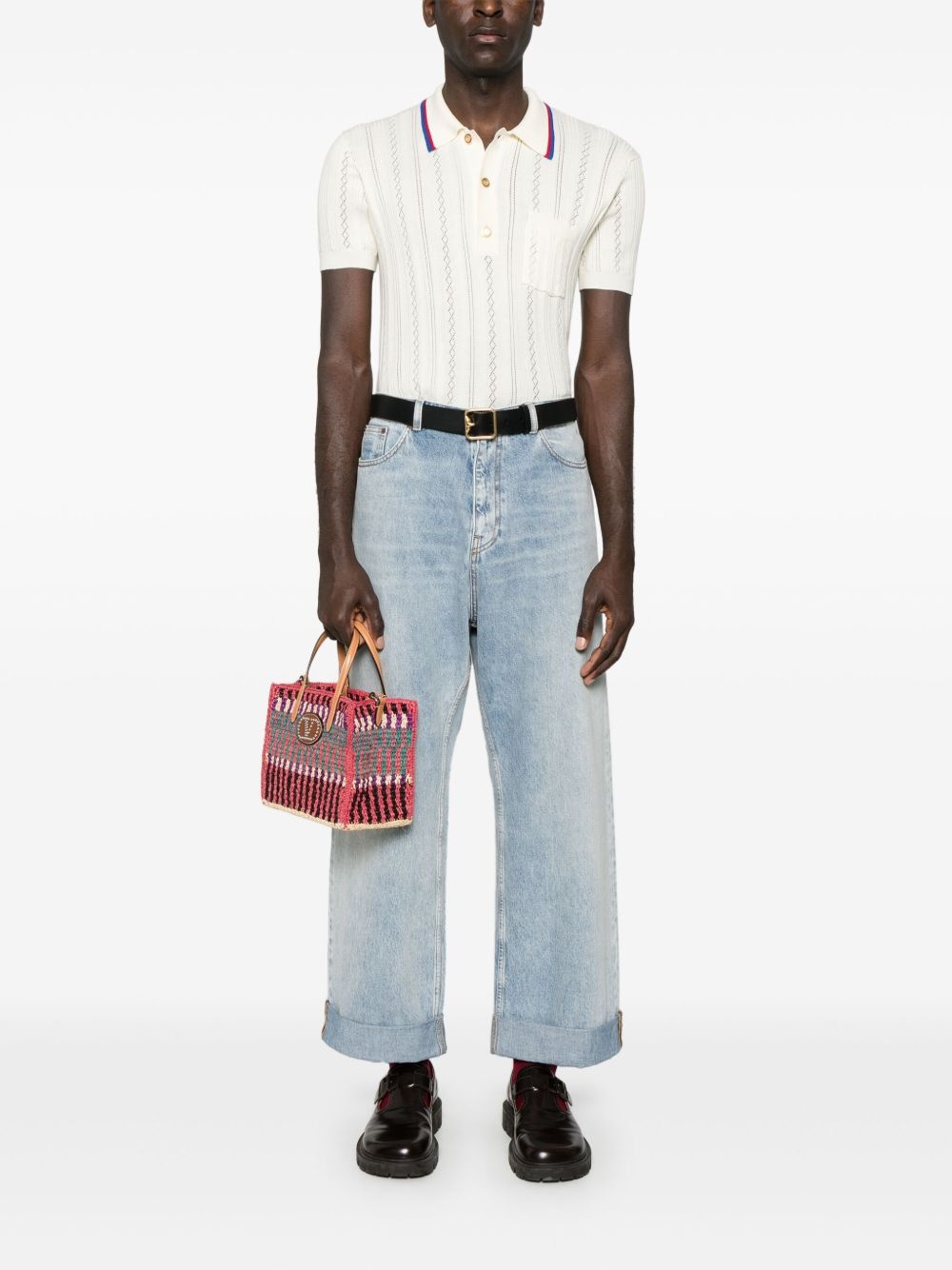 cotton polo shirt - 2