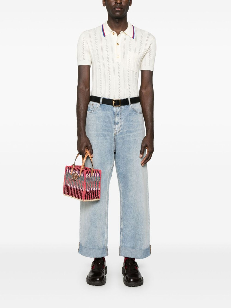 Valentino cotton polo shirt outlook
