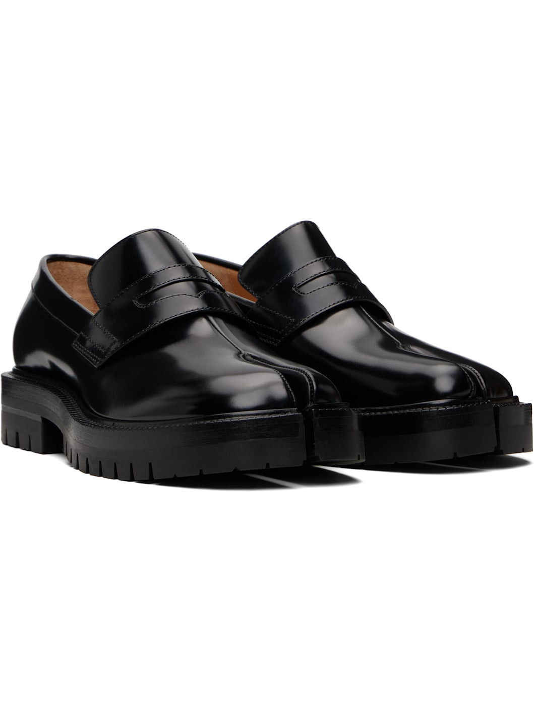 Black Tabi Loafers - 4