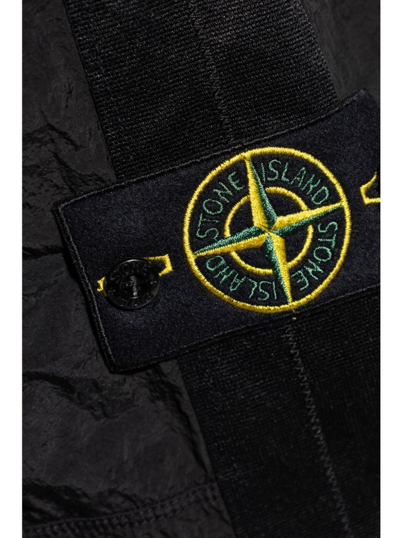 logo-patch elasticated-waist track pants 5