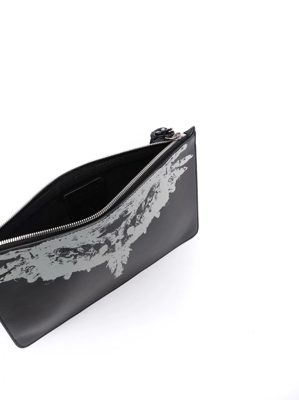 Wings-print clutch bag - 5