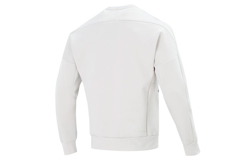 adidas Men's adidas Th Ref Swt Casual Sports Round Neck Long Sleeves Bauxite Brown HE9906 outlook