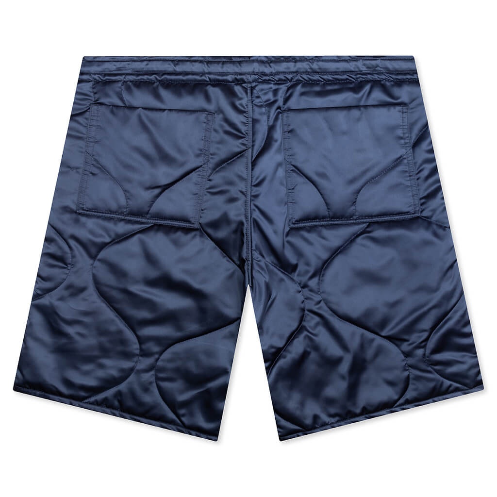QUILTED SHORTS - LIGHT INDIGO - 2