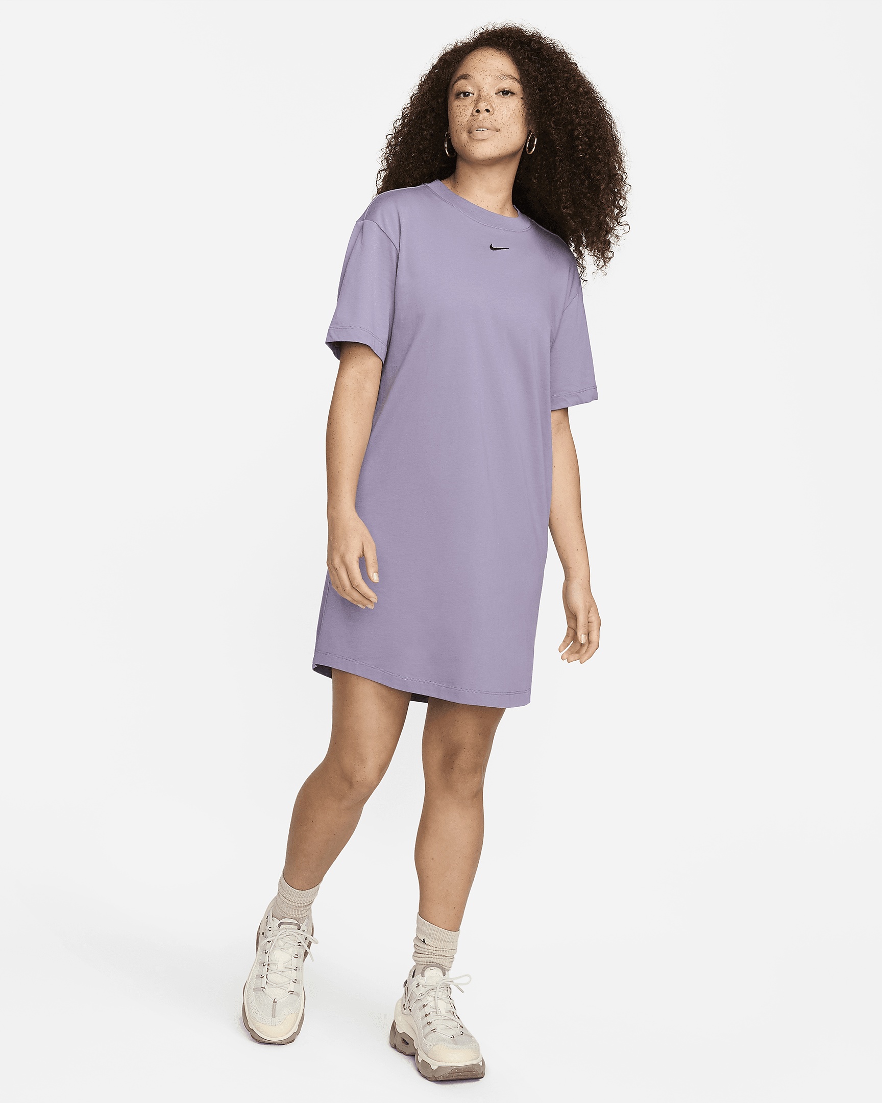 Women's Nike Sportswear Chill Knit Oversized T-Shirt Dress - 5